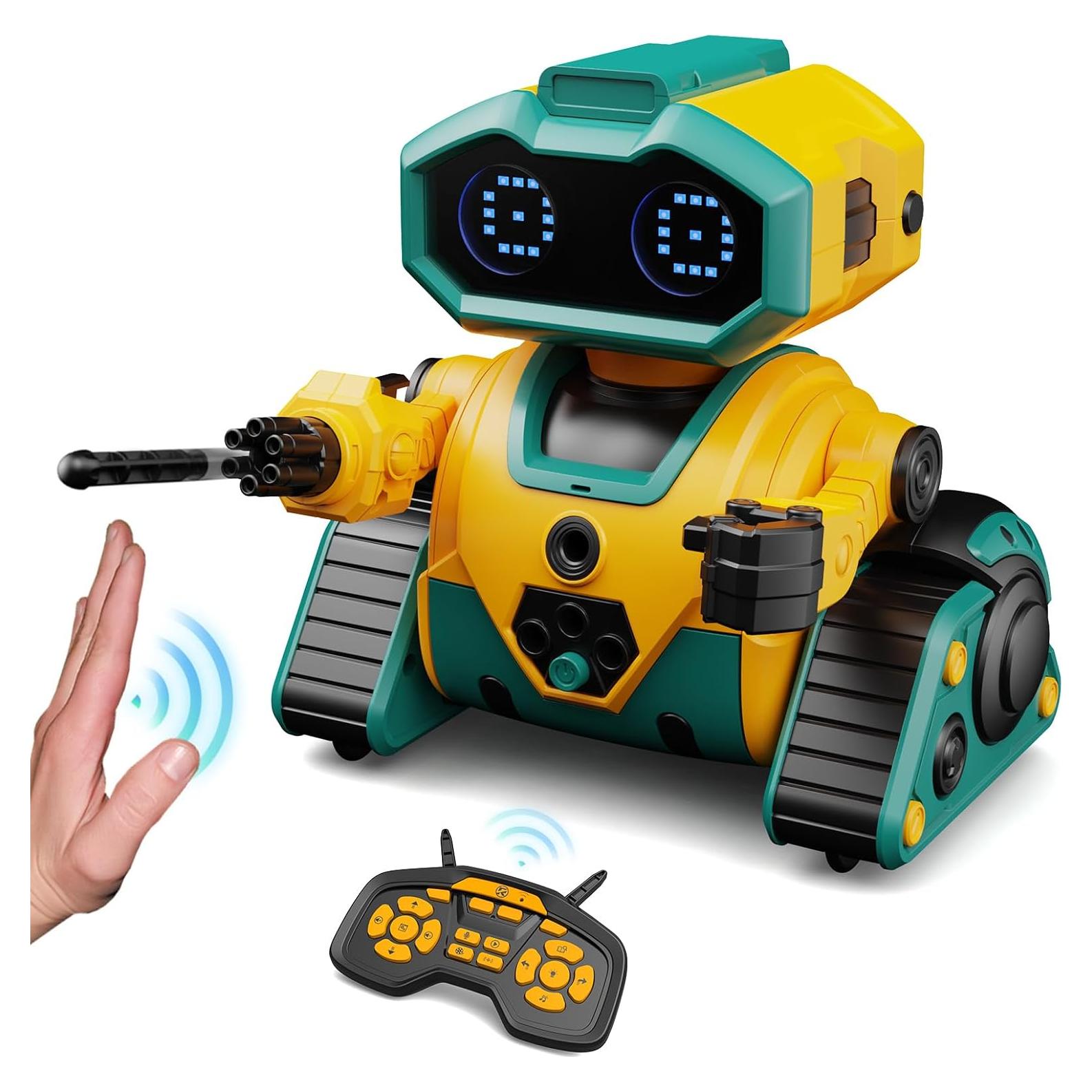 Robot Control Remoto DWIRCTOYS K103 con Ojos LED y Gestos