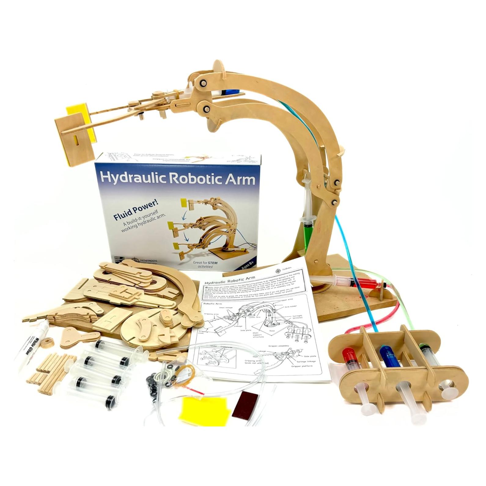 Kit STEM Brazo Robótico Hidráulico Pathfinders 0.57 kg
