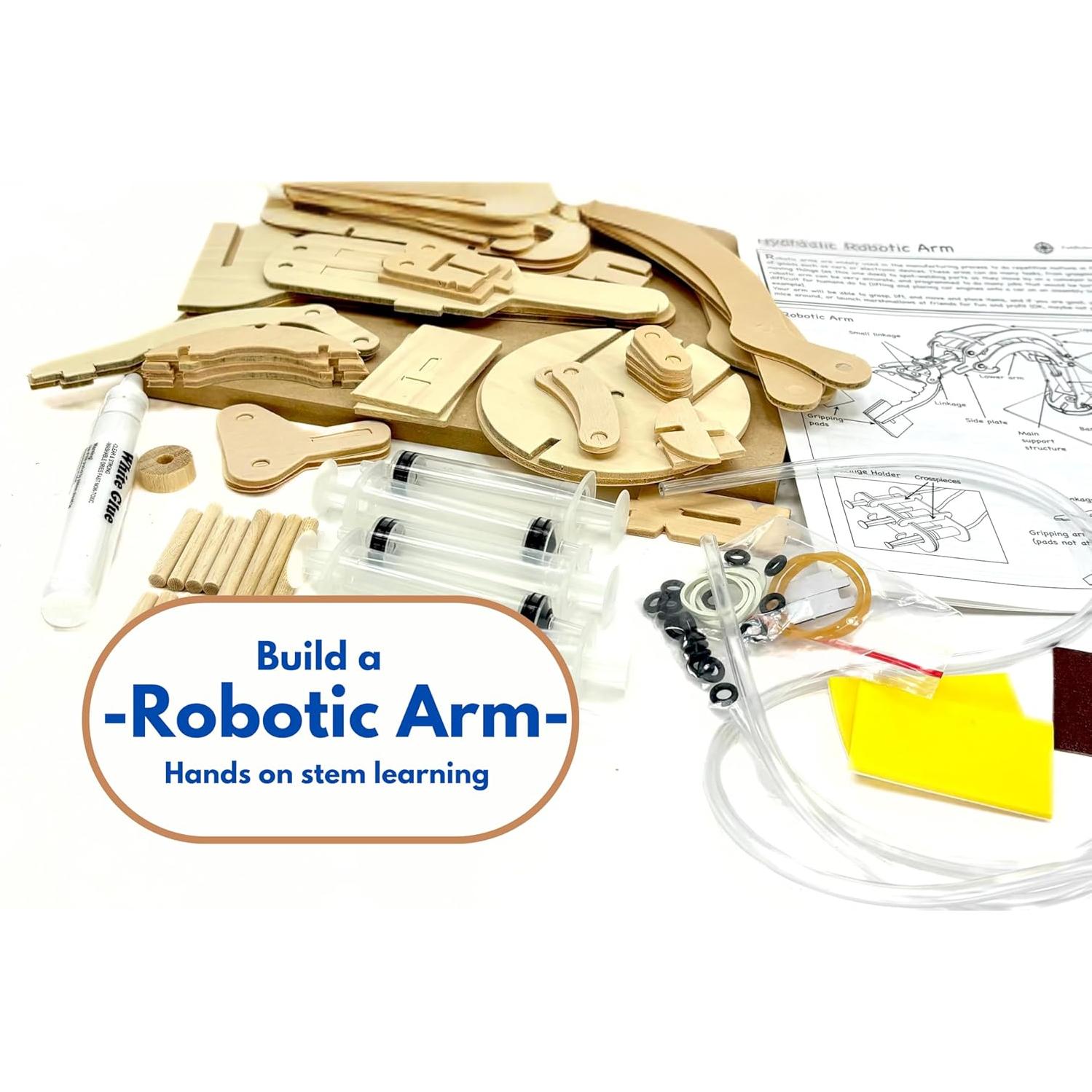 Kit STEM Brazo Robótico Hidráulico Pathfinders 0.57 kg