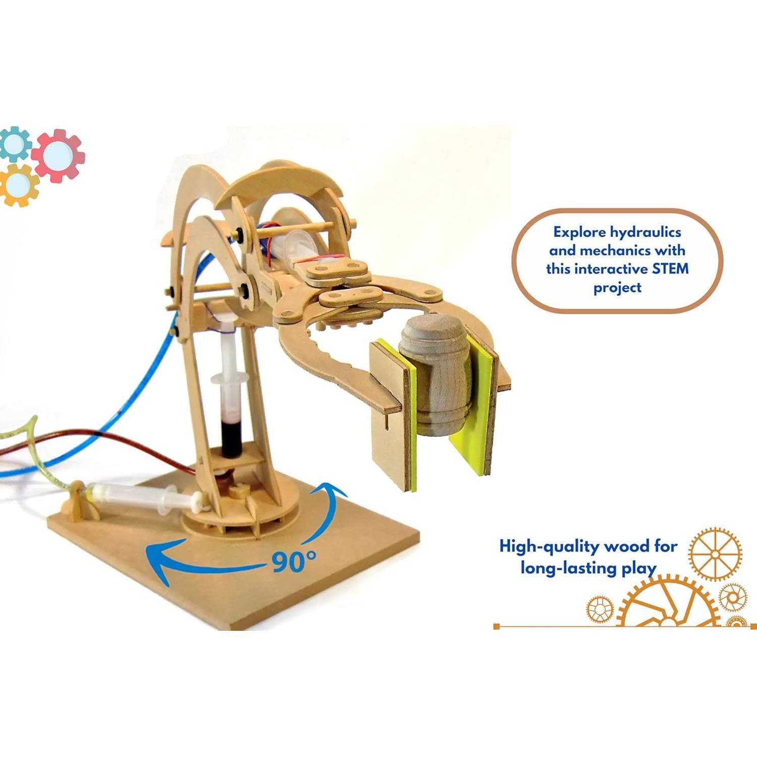 Kit STEM Brazo Robótico Hidráulico Pathfinders 0.57 kg
