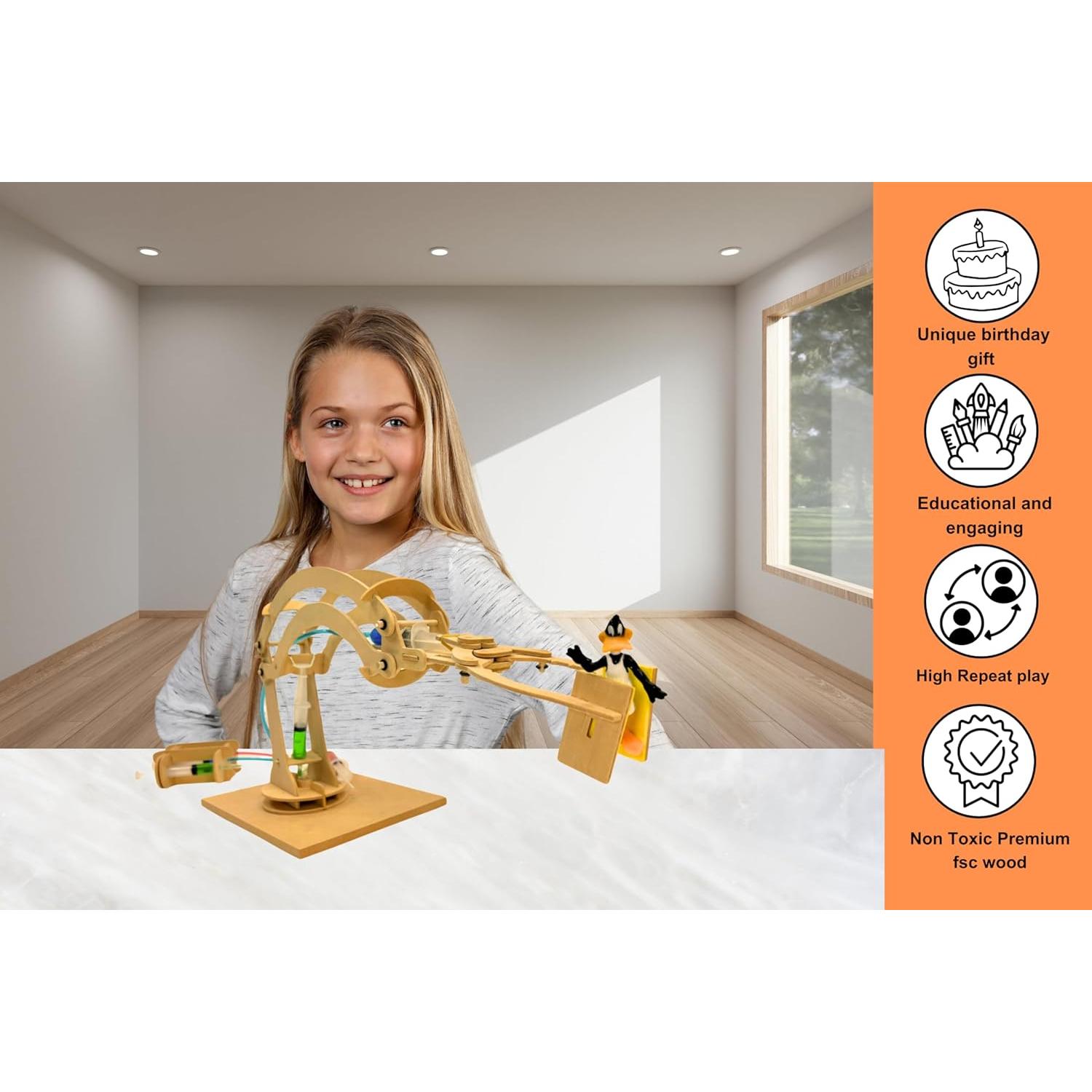 Kit STEM Brazo Robótico Hidráulico Pathfinders 0.57 kg