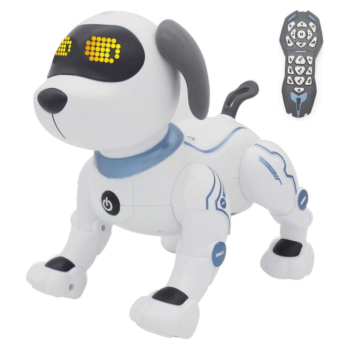 Juguete Perro Robot Fisca RC Control por Voz 21,8 cm