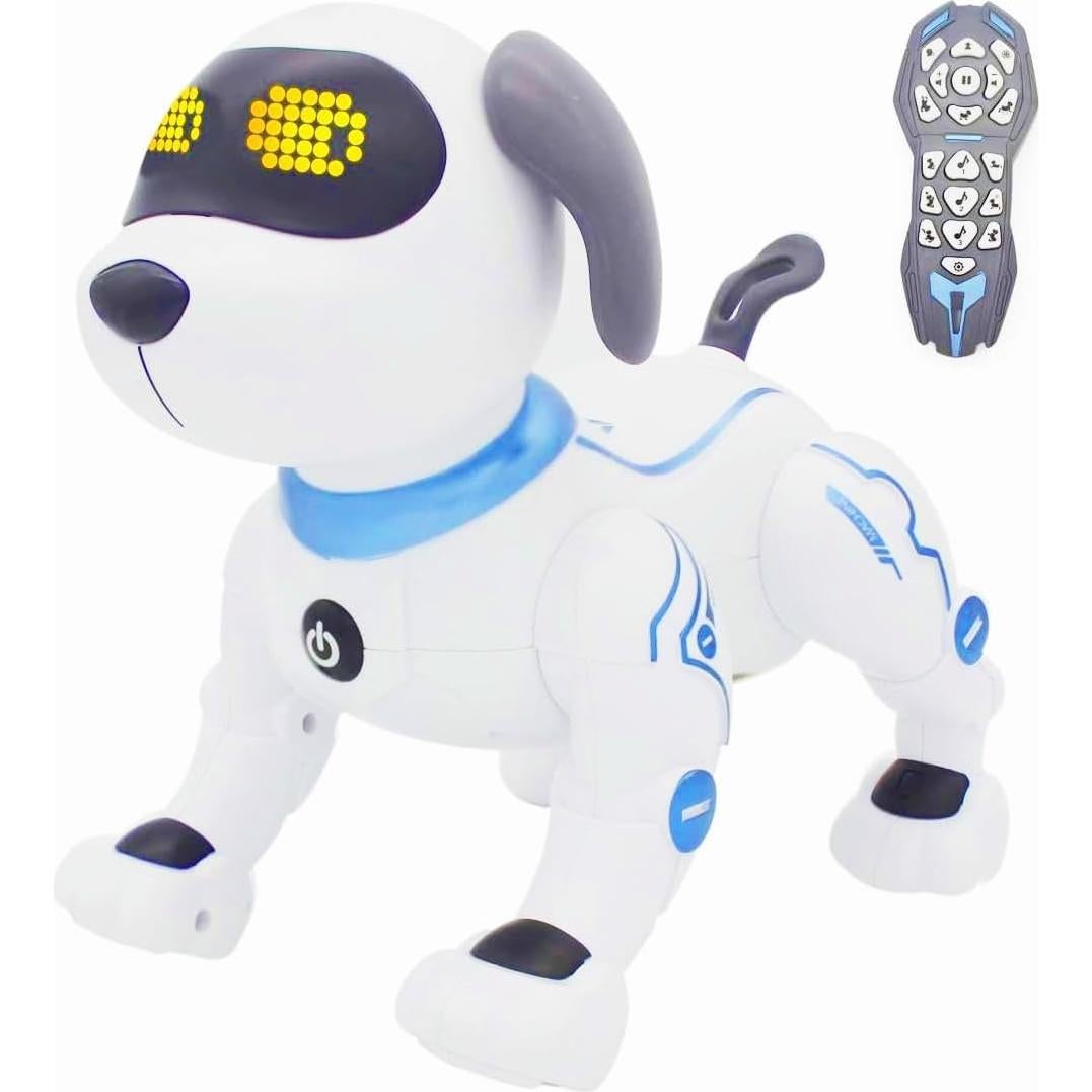 Juguete Perro Robot Fisca RC Control por Voz 21,8 cm