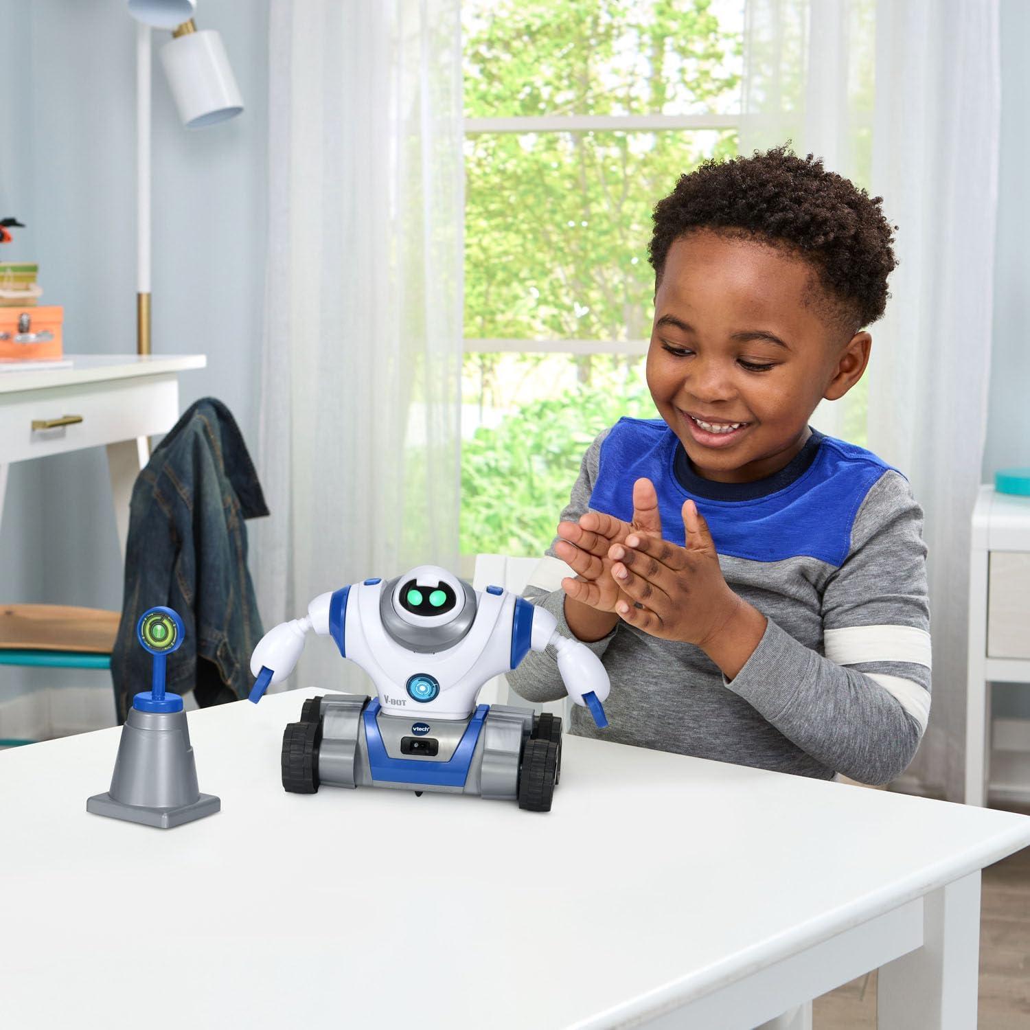 Robot Transformable VTech Make-a-Bot 5 en 1 con Sensor