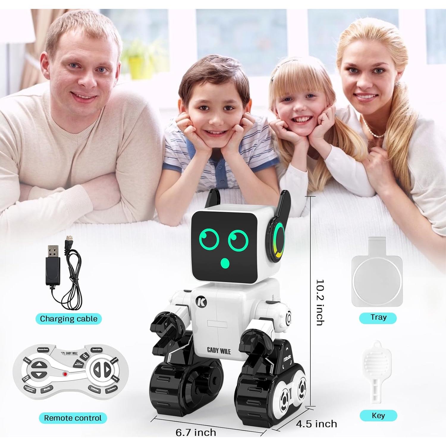 Robot Educativo Interactivo Okk R4 Control Remoto LED