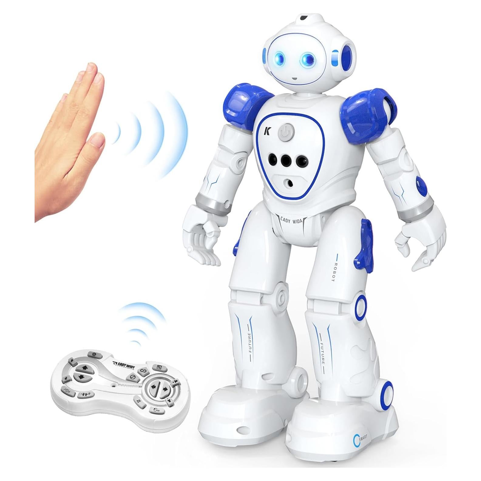 Robot RC Programable TSJLIKI Azul con Detección de Gestos