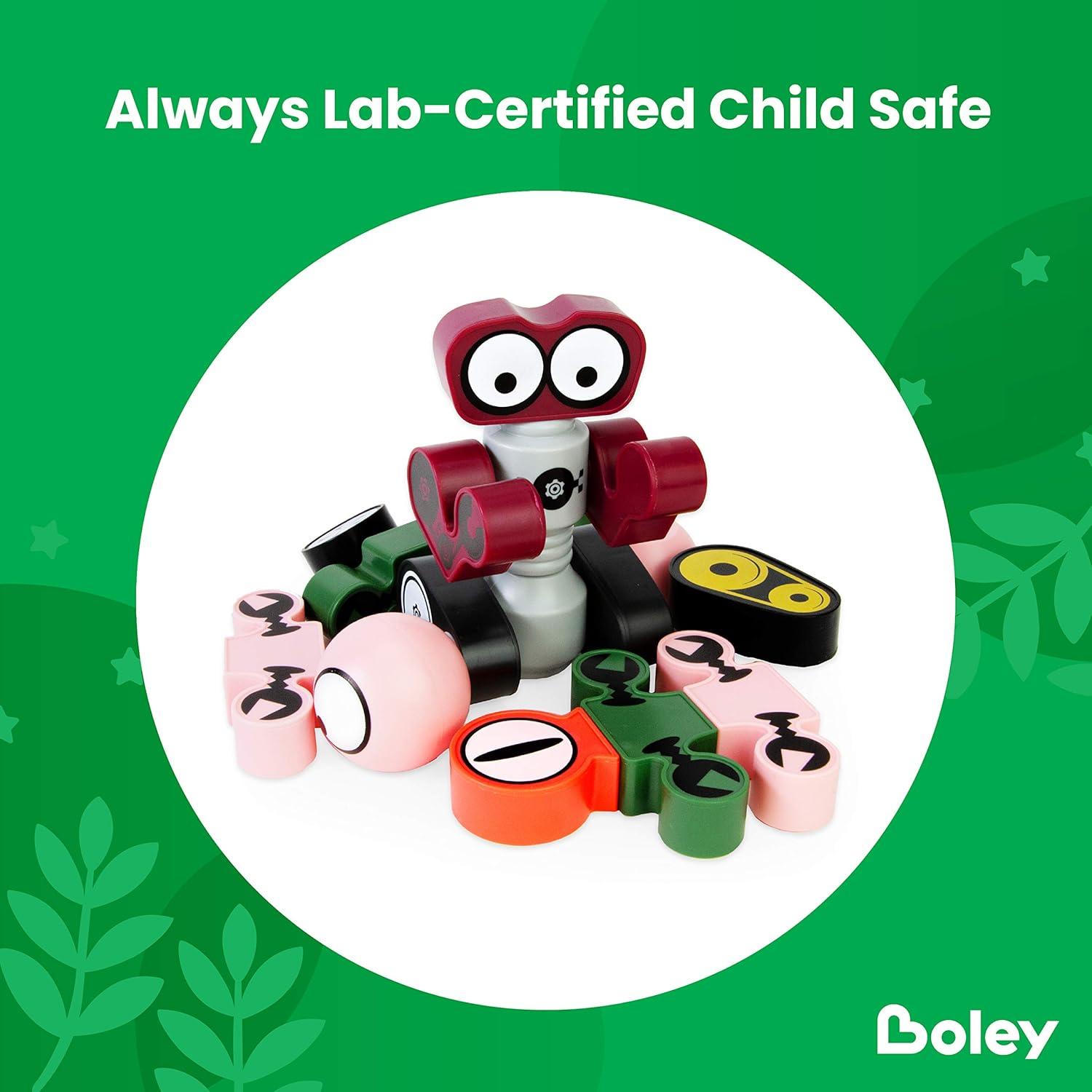 Juego de Robots Magnéticos Boley - Set de 35 Piezas STEM