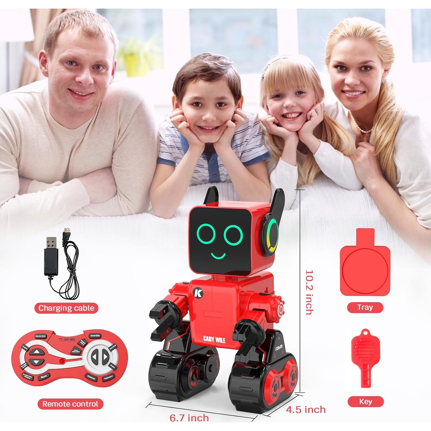 Robot Interactivo Control Remoto OKK R4 con Alcancía 0.98kg