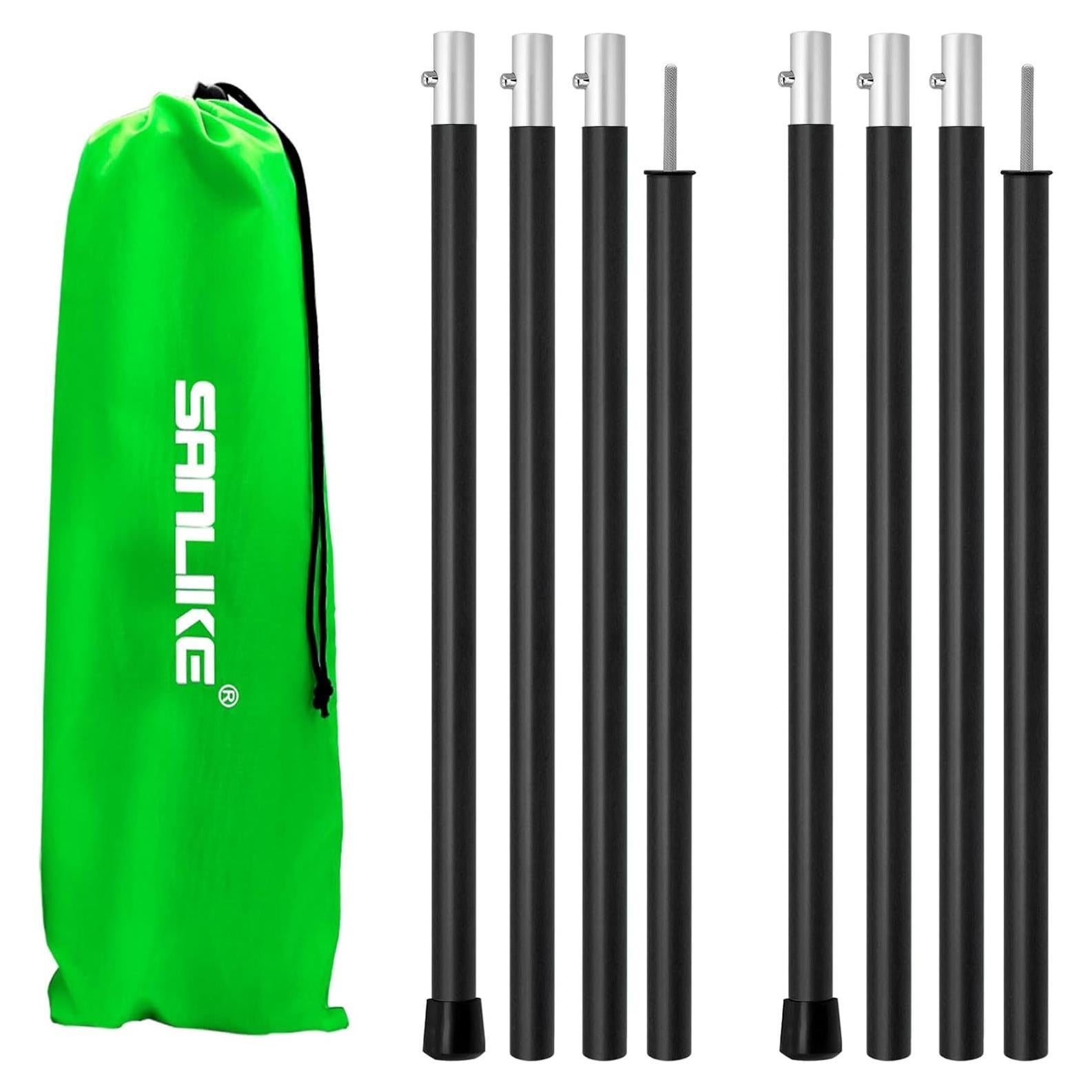 Varillas de Aluminio SAN LIKE 152.9 cm Ajustables Plegables