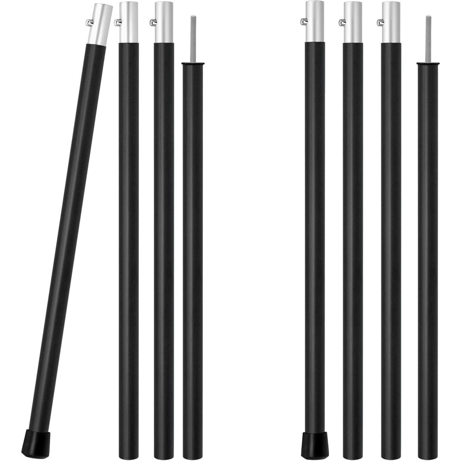 Varillas de Aluminio SAN LIKE 152.9 cm Ajustables Plegables