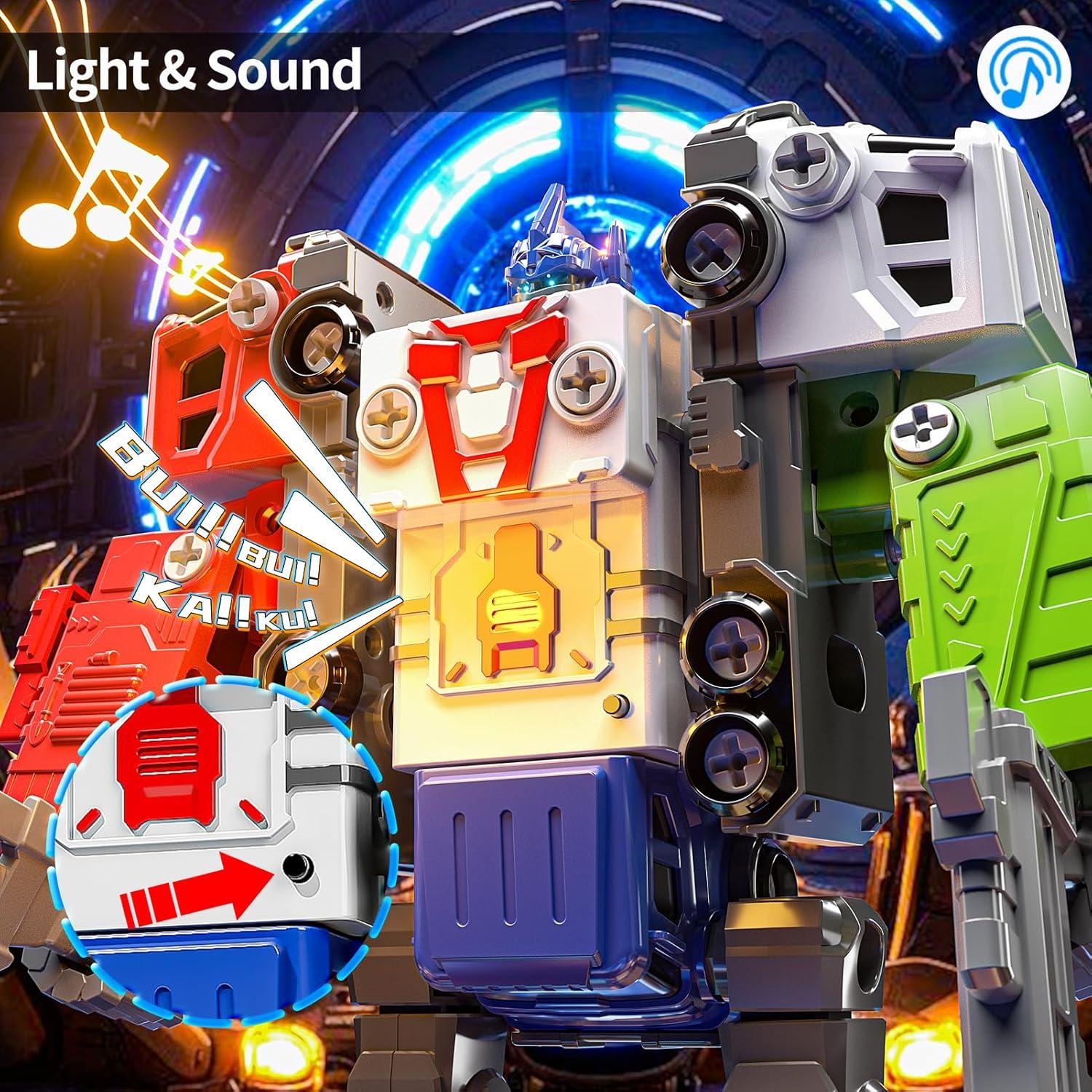 Juguete Desarmable Robot 5 en 1 WATUDOU para Niños 3+