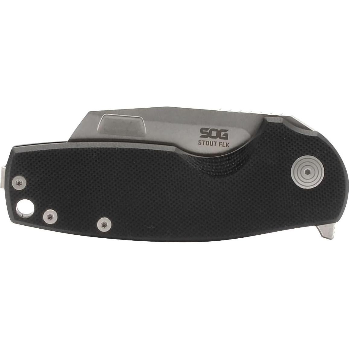 Cuchillo Plegable SOG Stout FLK Cleaver 6.1 cm Acero D2