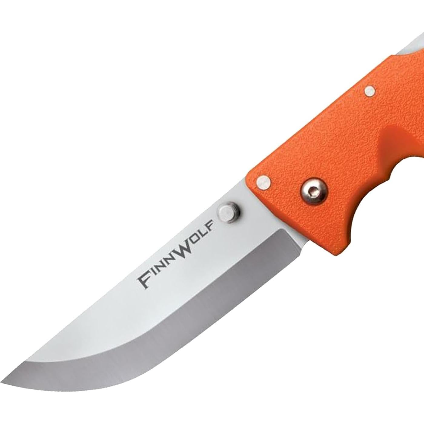Cuchillo Plegable Cold Steel Finn Wolf AUS8A 3.5" Naranja