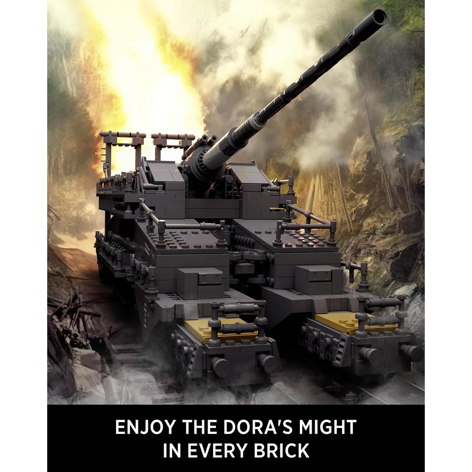 Set de Construcción Nifeliz DORA 2355 Piezas Modelo Militar