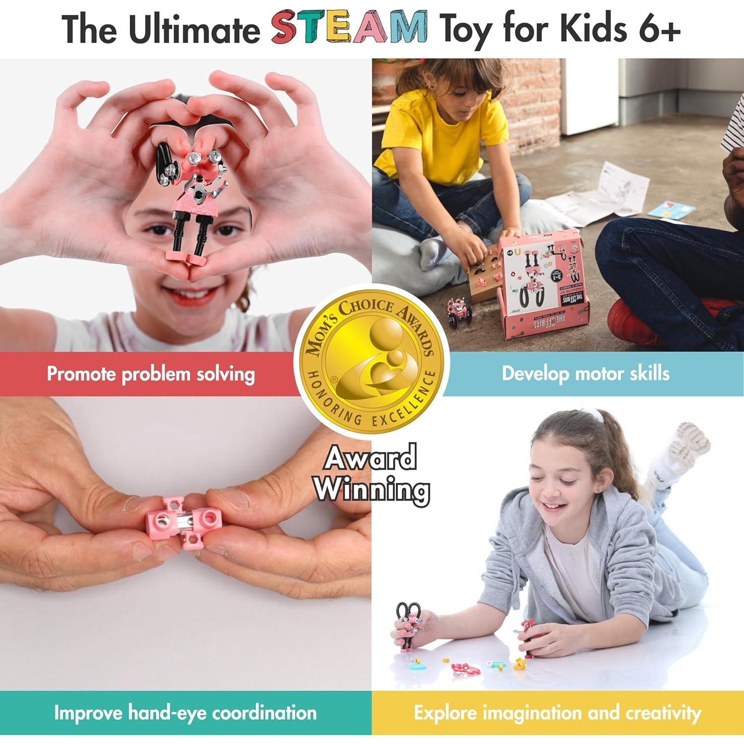 Kit de Construcción de Robots Off Bits - Juguete STEM 6+