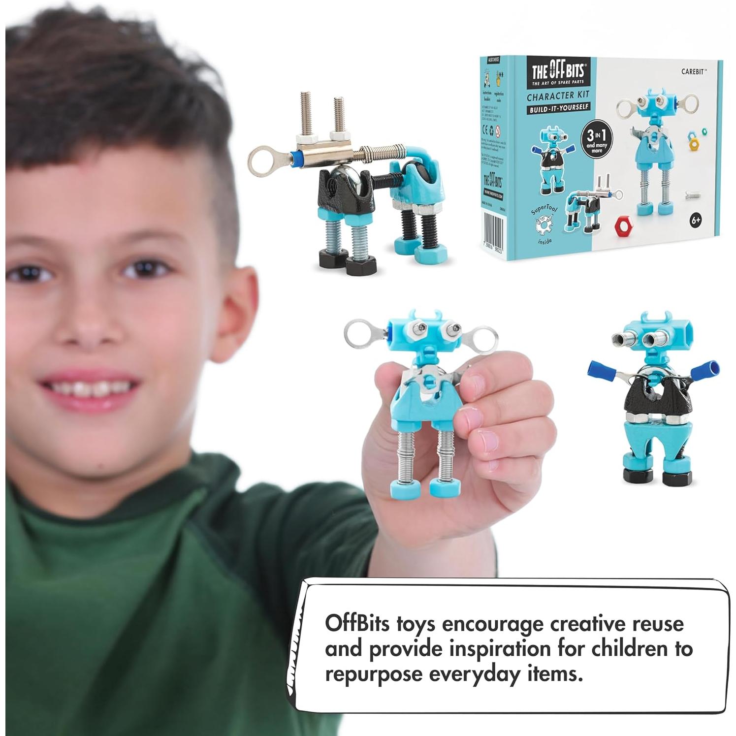 Kit de Construcción de Robots Off Bits - Juguete STEM 6+