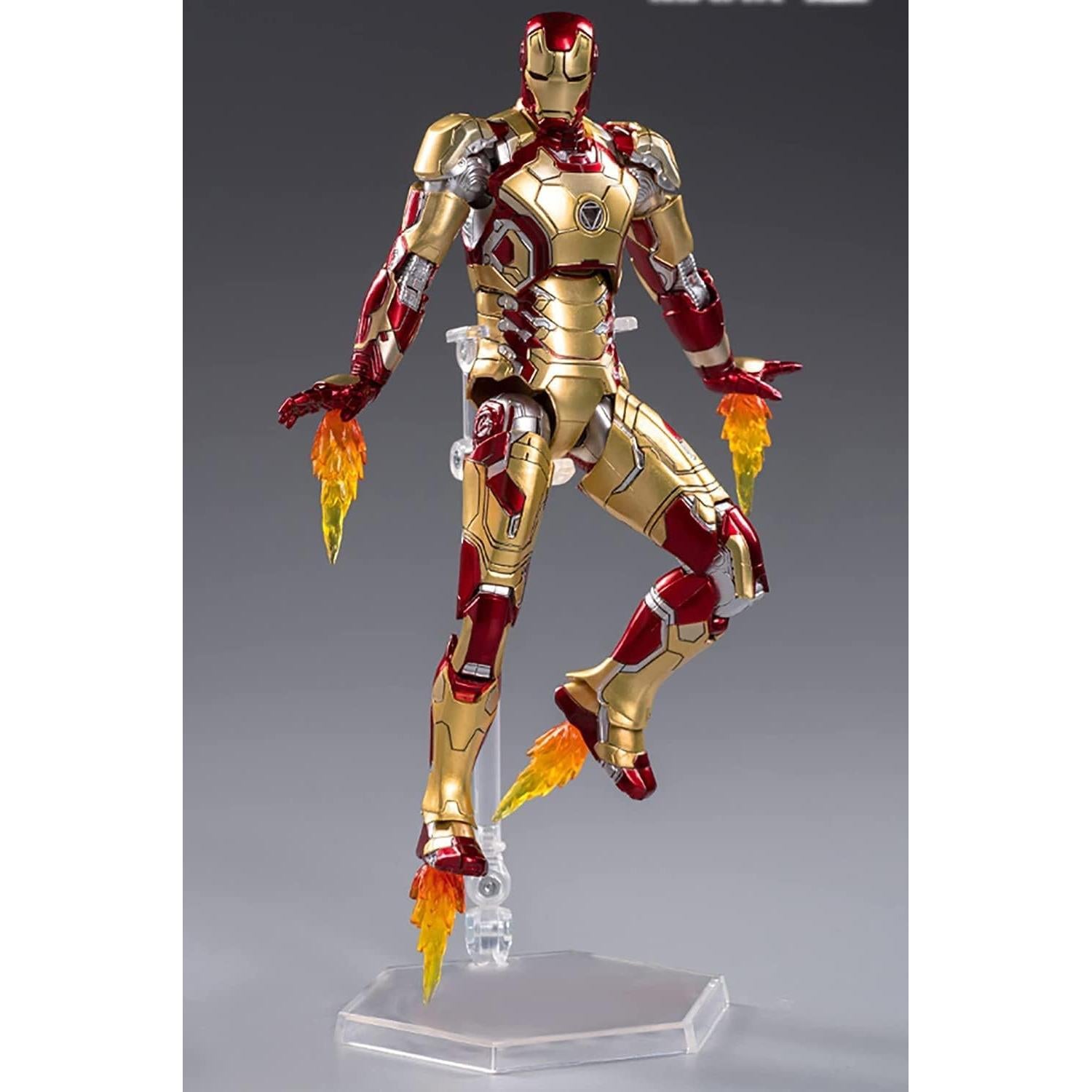 Figura de Acción Ironman Mark 42 20 Juntas 17,78 cm