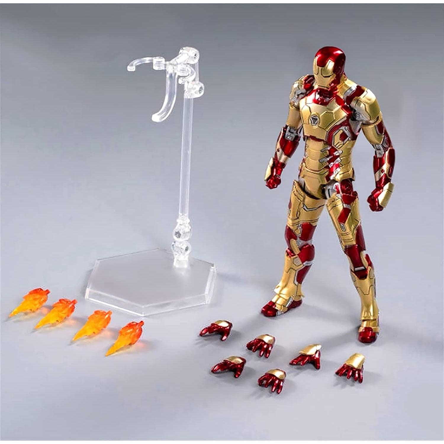 Figura de Acción Ironman Mark 42 20 Juntas 17,78 cm