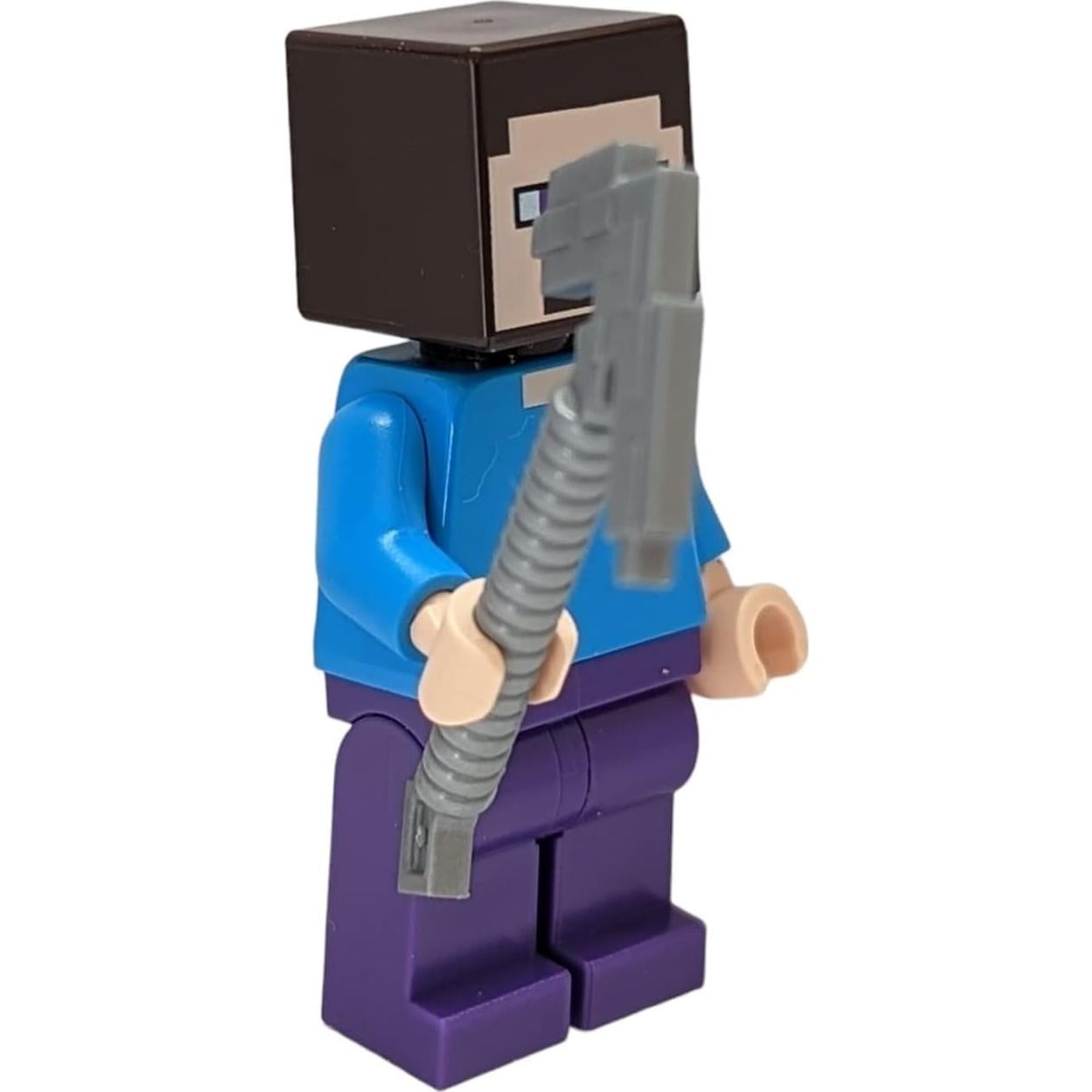Minifigura de Steve con Pico LEGO Minecraft 4.32 cm
