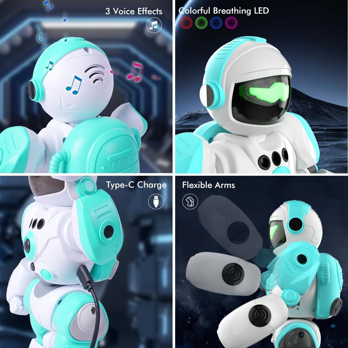 Robot Control Remoto VATOS con Grabación de Voz y Sensor