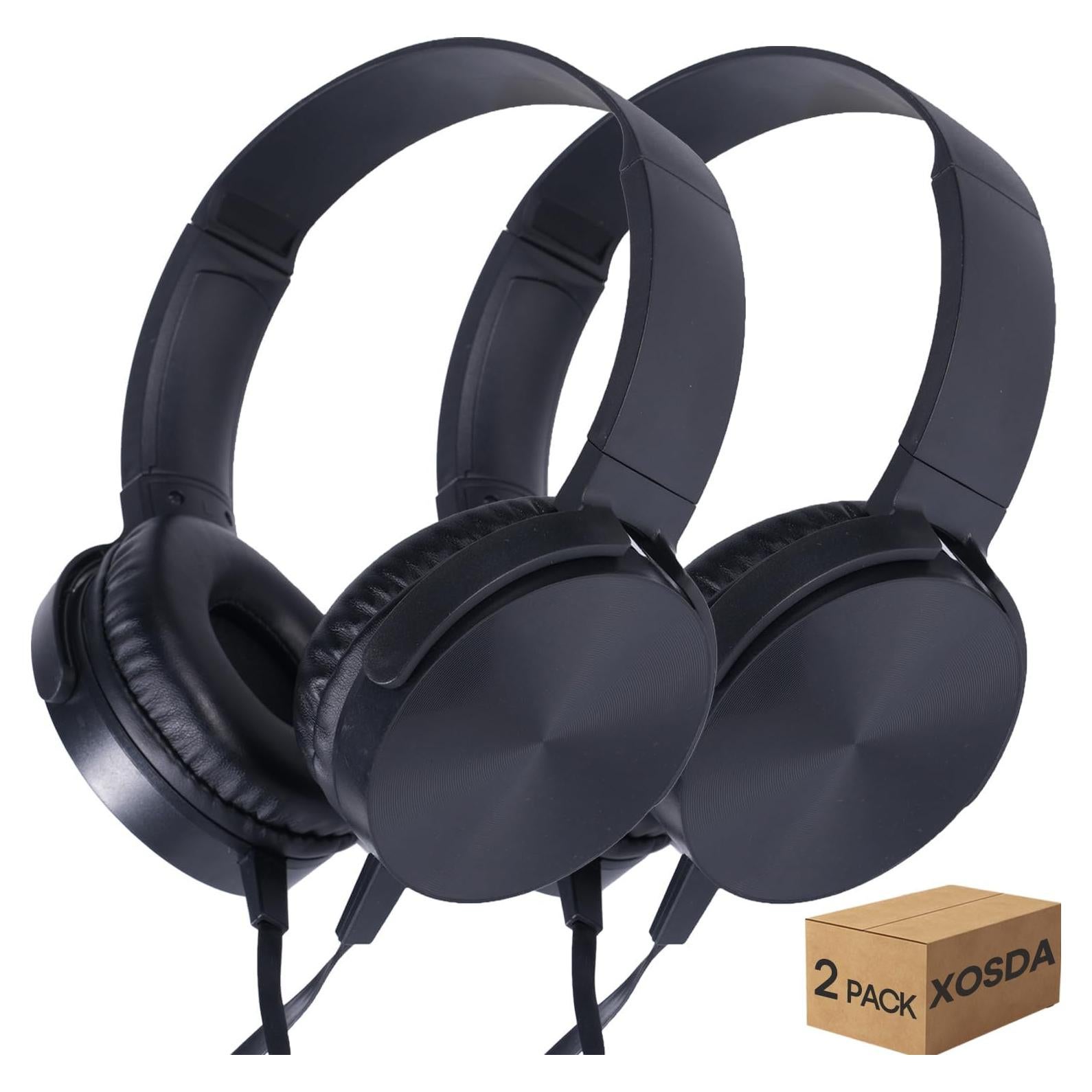 Auriculares para Niños XOSDA LS450 - 2 Paquete Negro