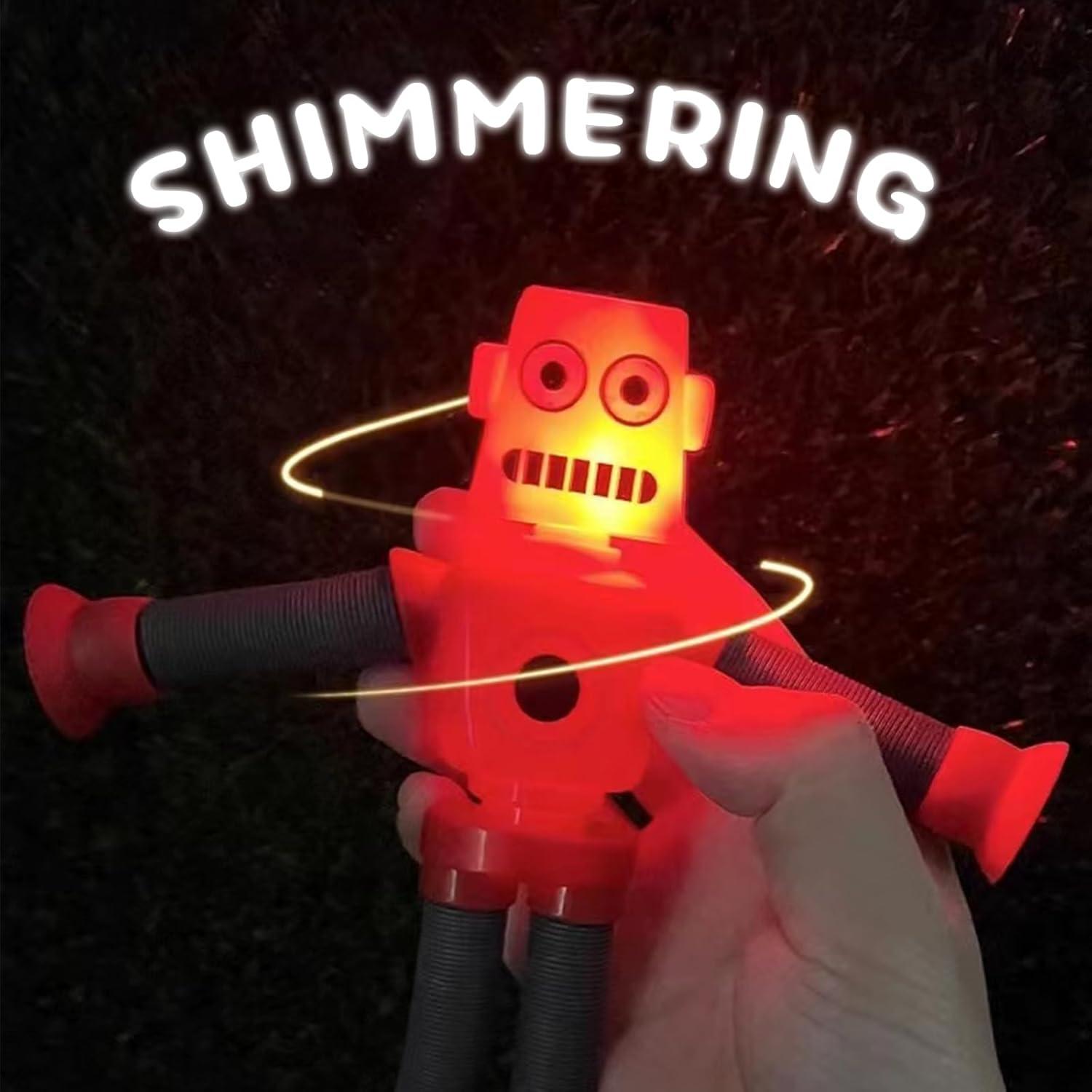 Tuberías LED Robot AGRASIV 4 Pcs Juguetes Sensoriales