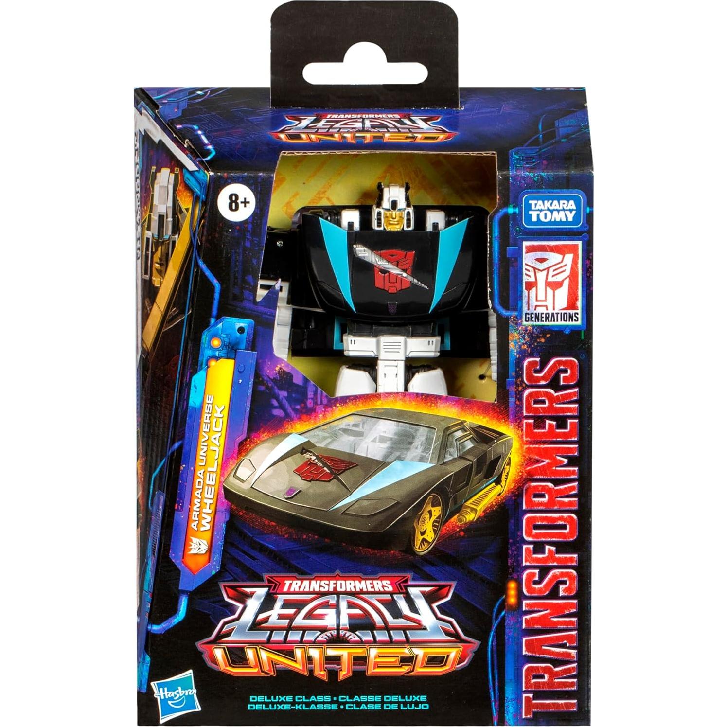Transformers Legacy Wheeljack Deluxe 14 cm 2 en 1 Hasbro