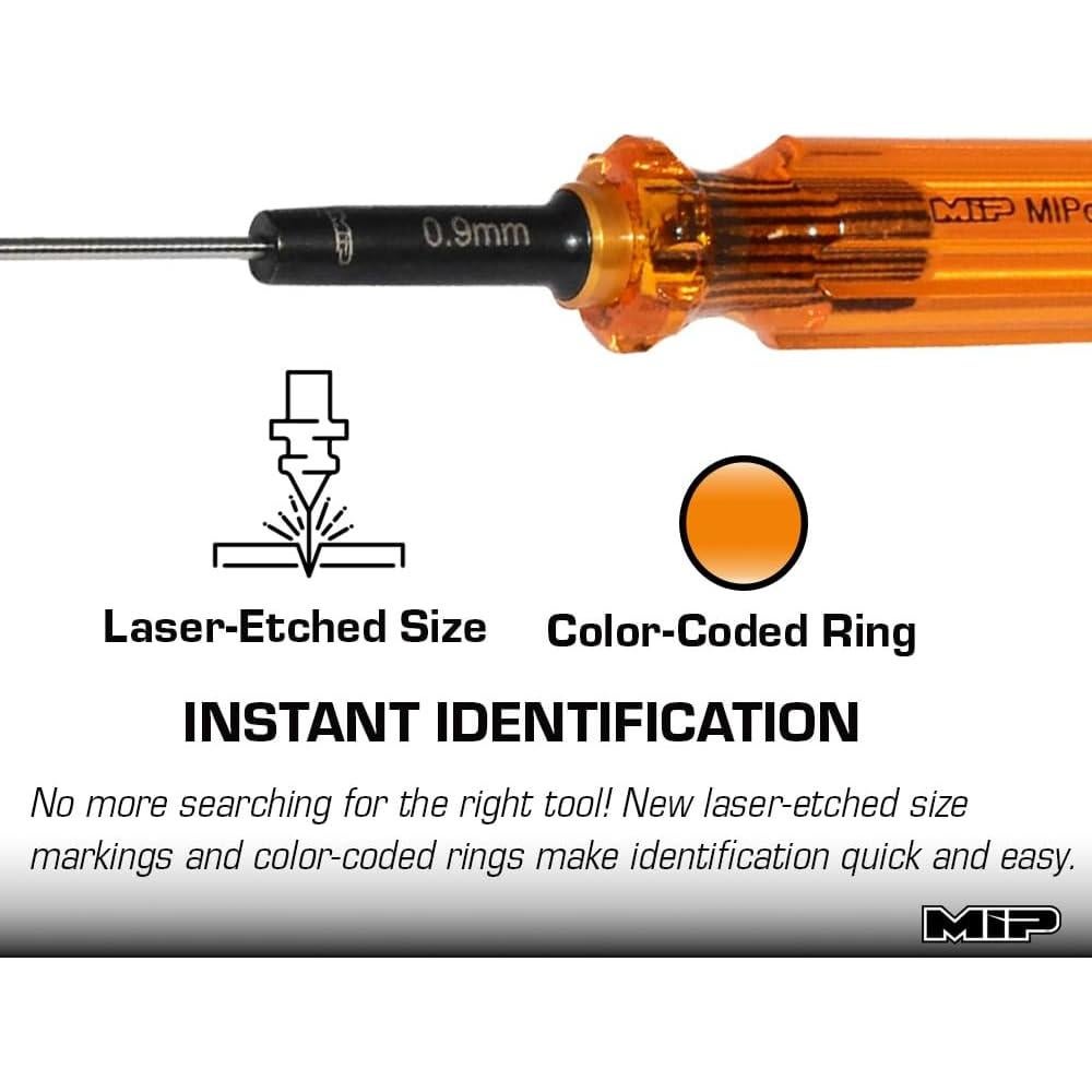 Destornillador Hexagonal MIP 0.9mm con Agarre Suave