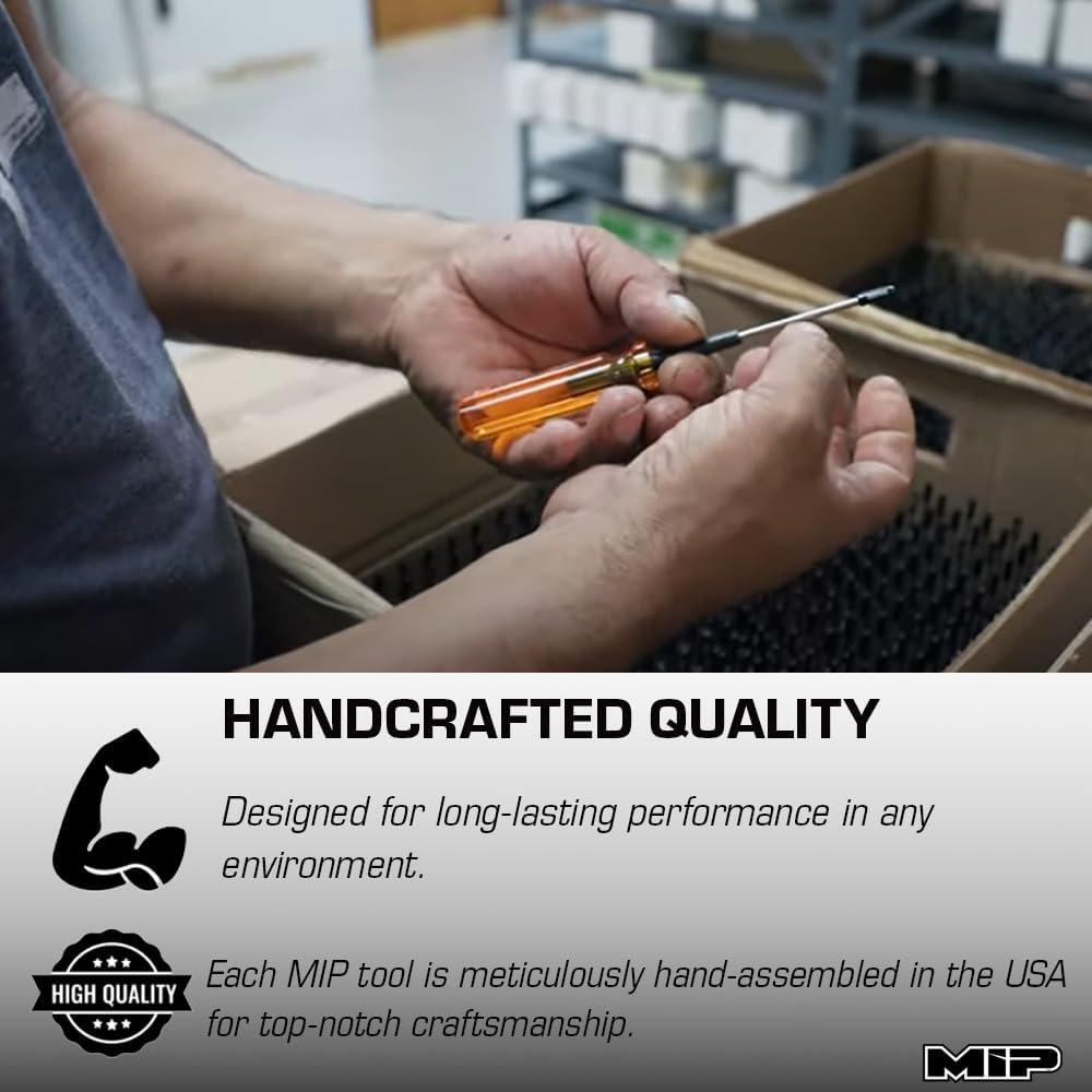 Destornillador Hexagonal MIP 0.9mm con Agarre Suave