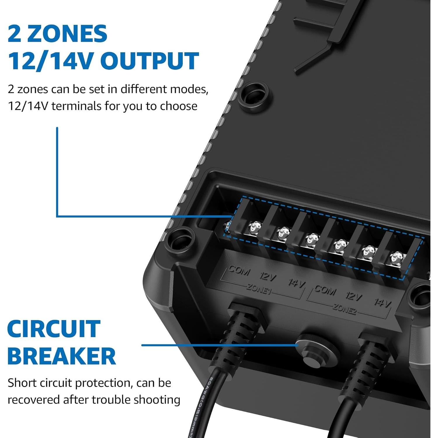 Transformador de Paisaje Sunvie 300W 2 Salidas Controladas