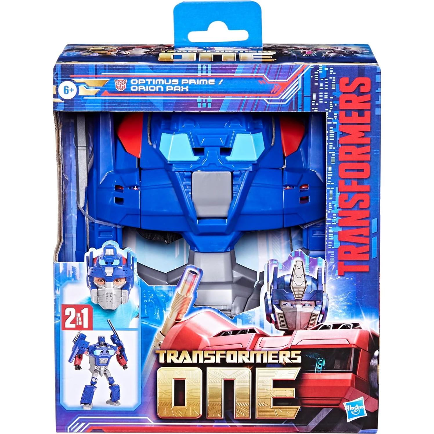 Figura de Acción Transformers One Optimus Prime 25.15 cm 2 en 1