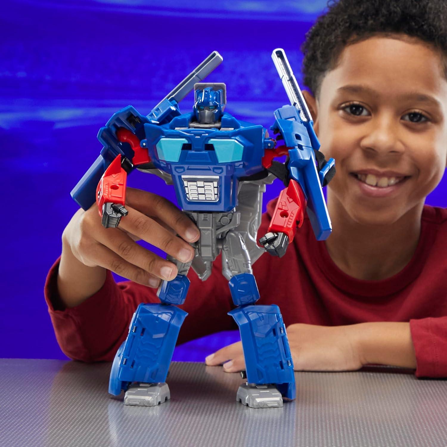 Figura de Acción Transformers One Optimus Prime 25.15 cm 2 en 1