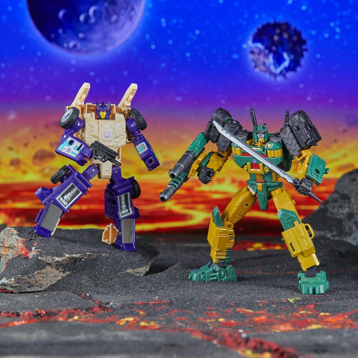 Transformers Legacy United Bludgeon y Rukus 2-Pack