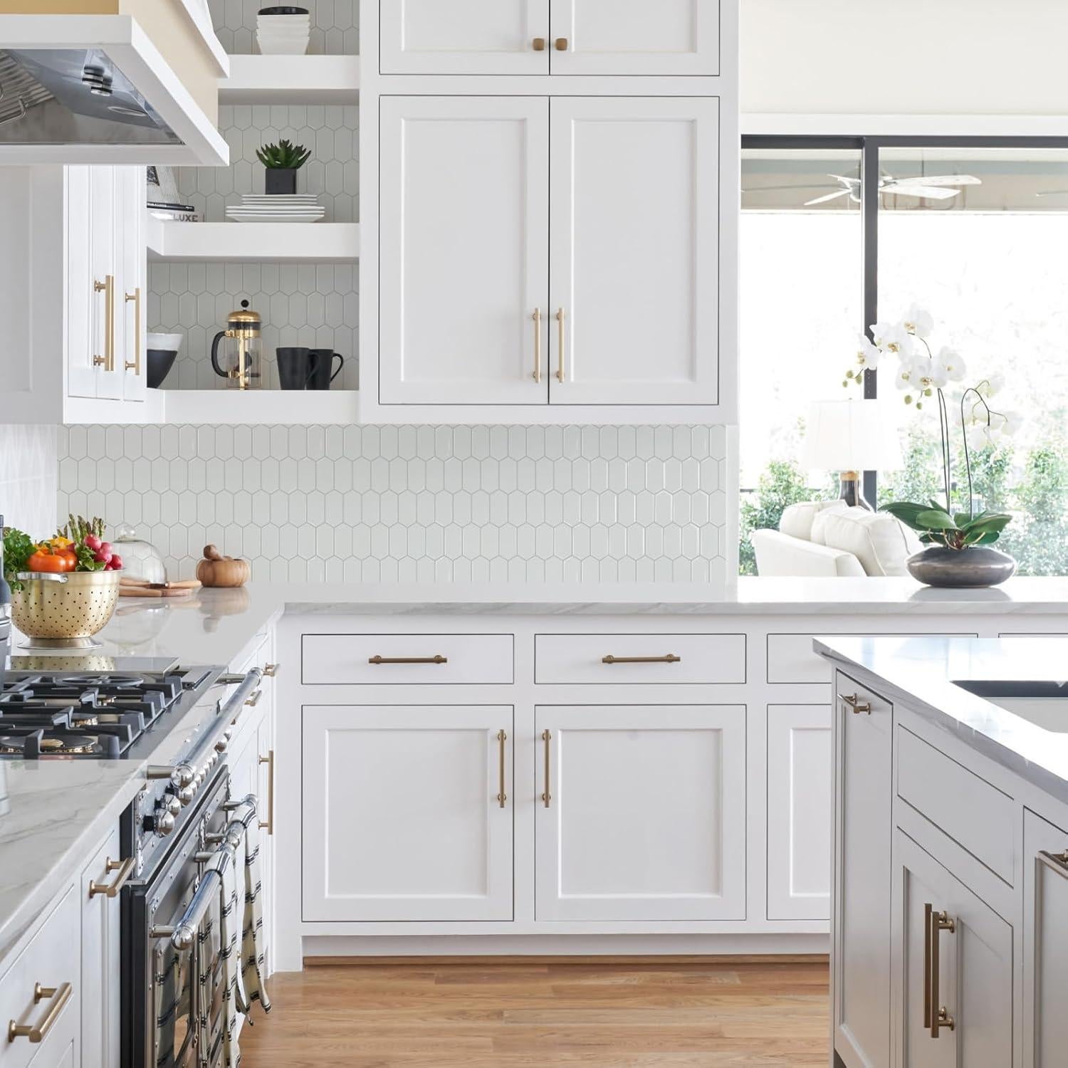 Azulejos Peel and Stick Vamos Azulejo Hexagonales 10 Hojas