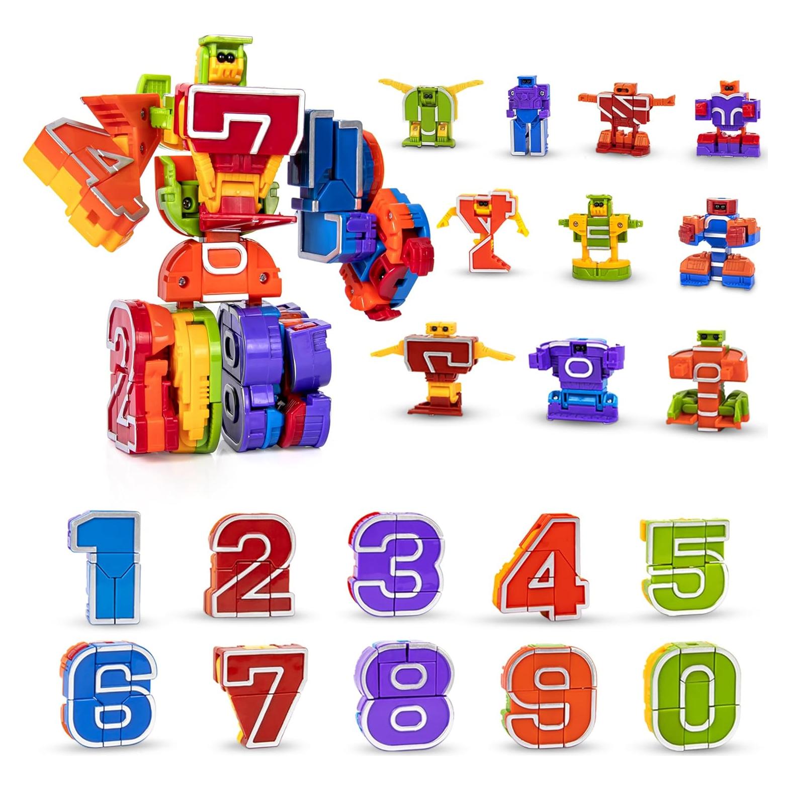 Juguetes Robot Lydaz 10 Pcs Educativos STEM para Niños 3-5
