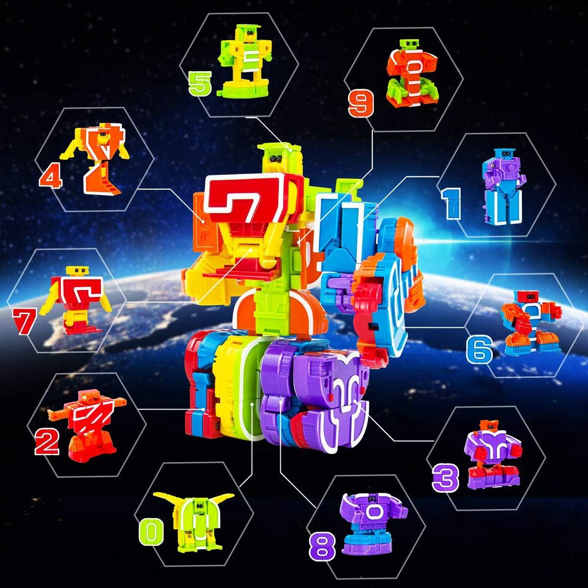 Juguetes Robot Lydaz 10 Pcs Educativos STEM para Niños 3-5