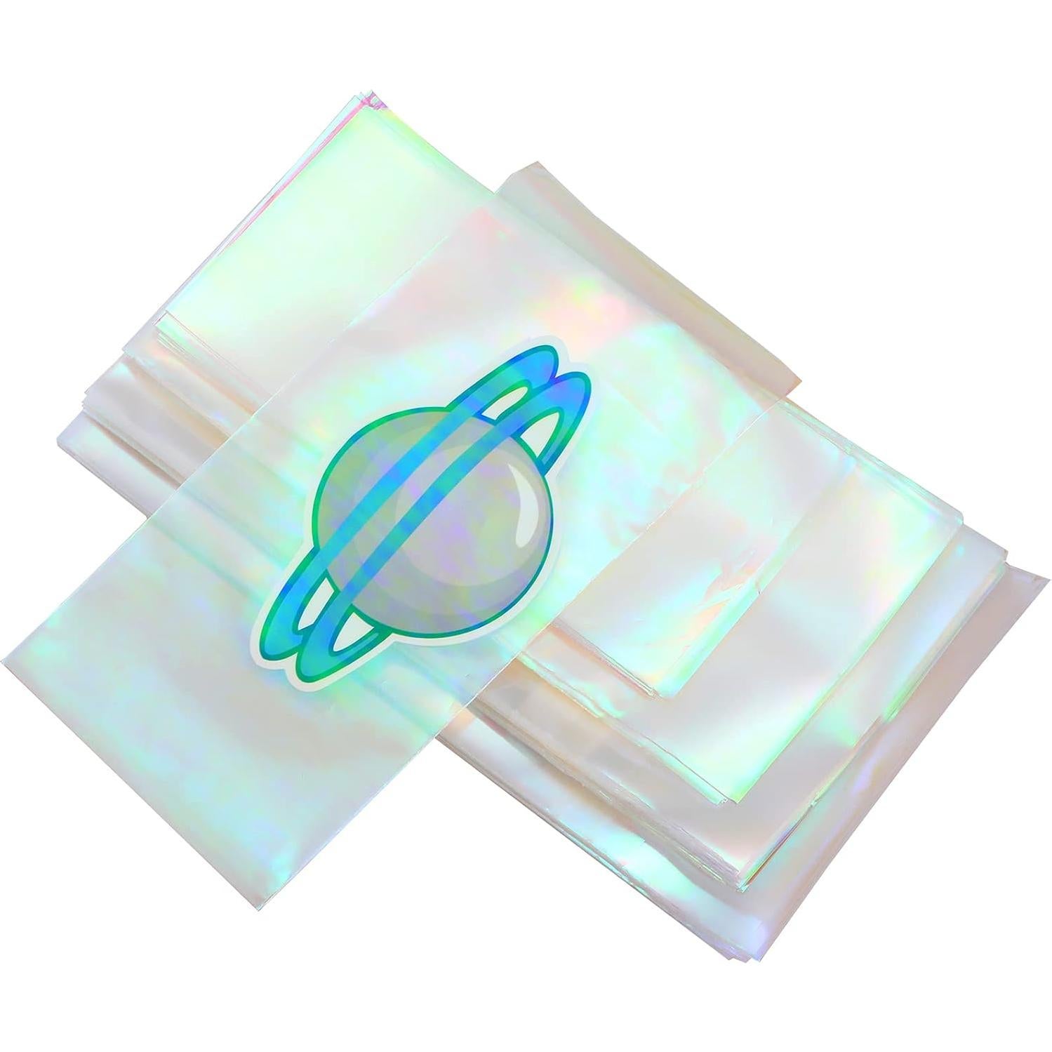 Bolsas de Celofán Holográficas Sepamoon 240 Pcs Iridiscentes