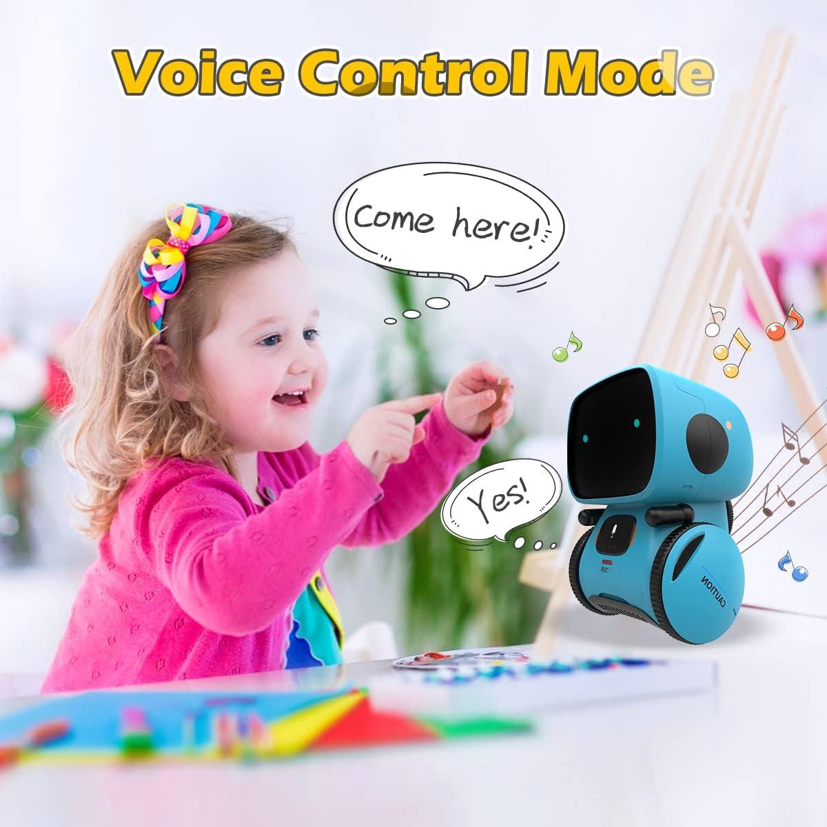 Robot Interactivo KaeKid Azul para Niños 3-8 Años