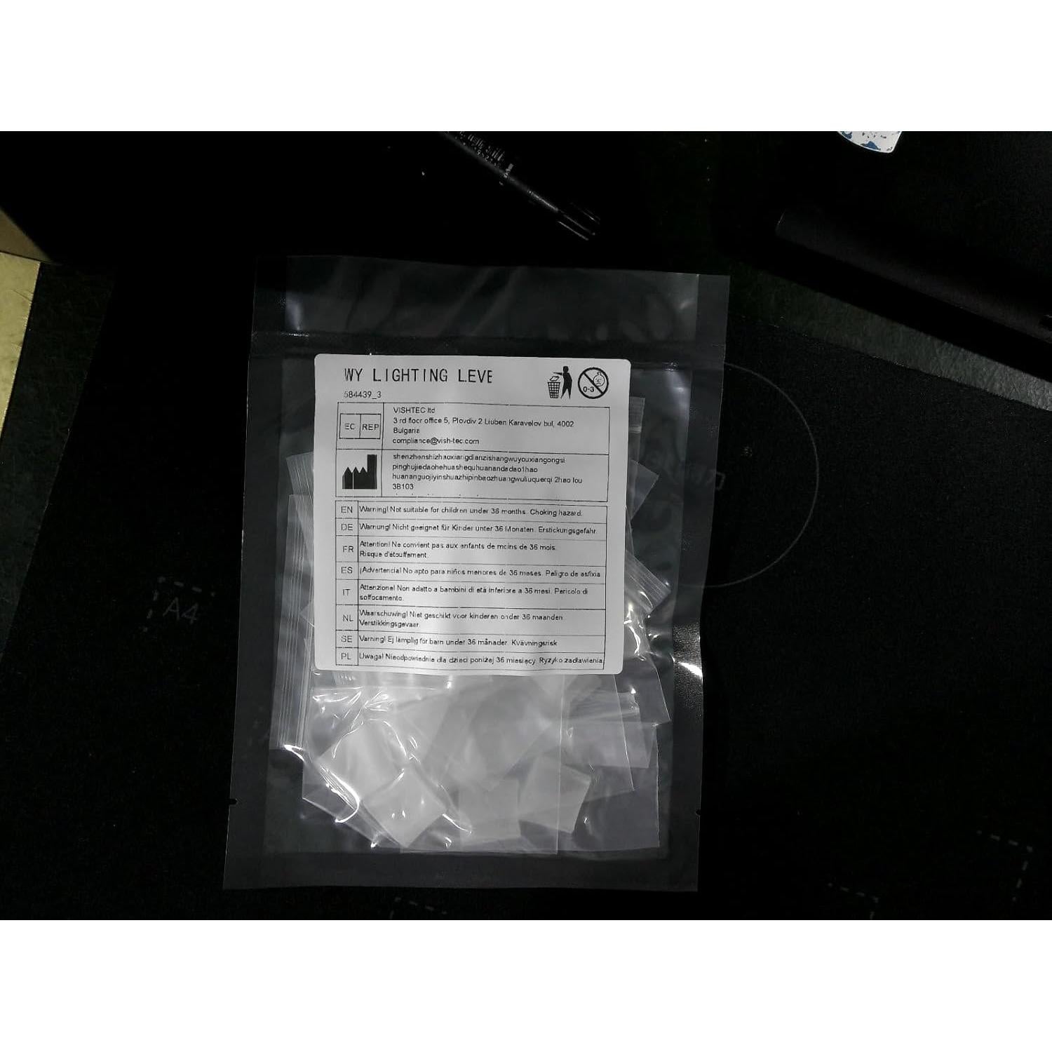 24 Protectores de Gel para Dedos del Pie WY LIGHTING, Transparente