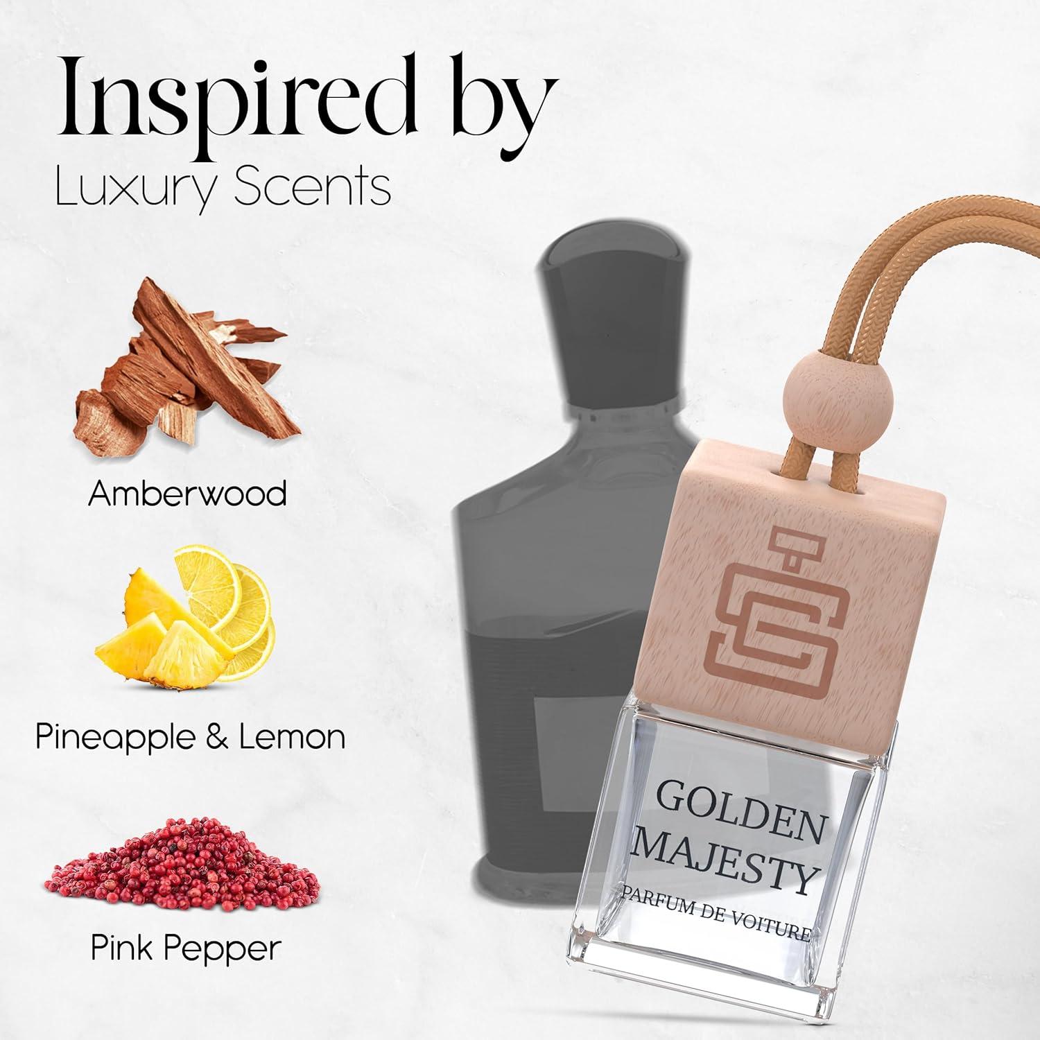 Difusor de Fragancia para Automóvil CARSPICES Majestad Dorada 8ml