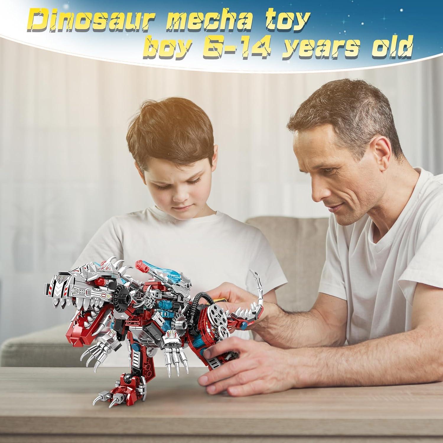 Kits de Construcción Dinosaurios STEM 2 en 1 422PCS