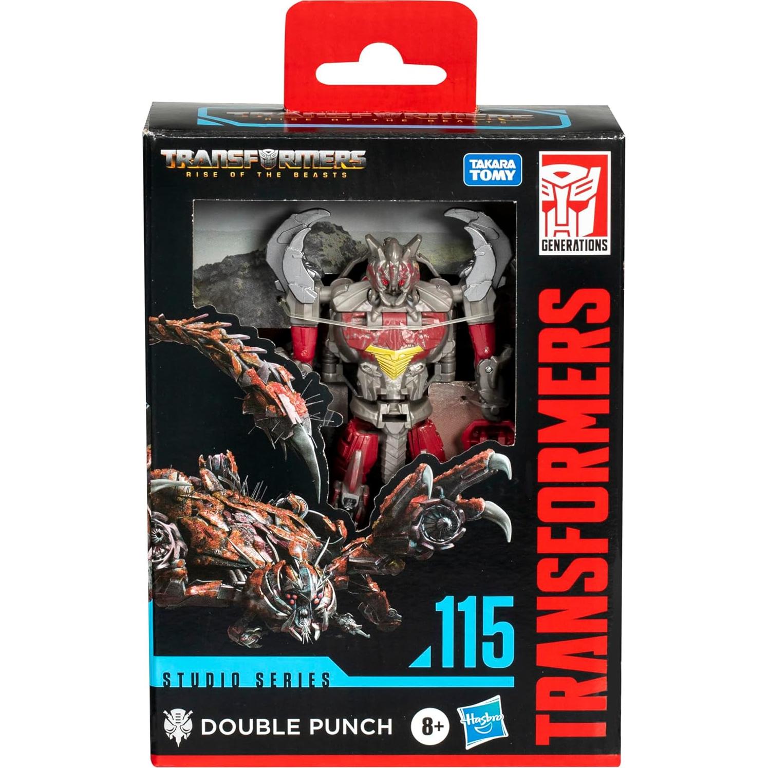Transformers Doble Golpe Hasbro 11.5 cm Figura de Acción