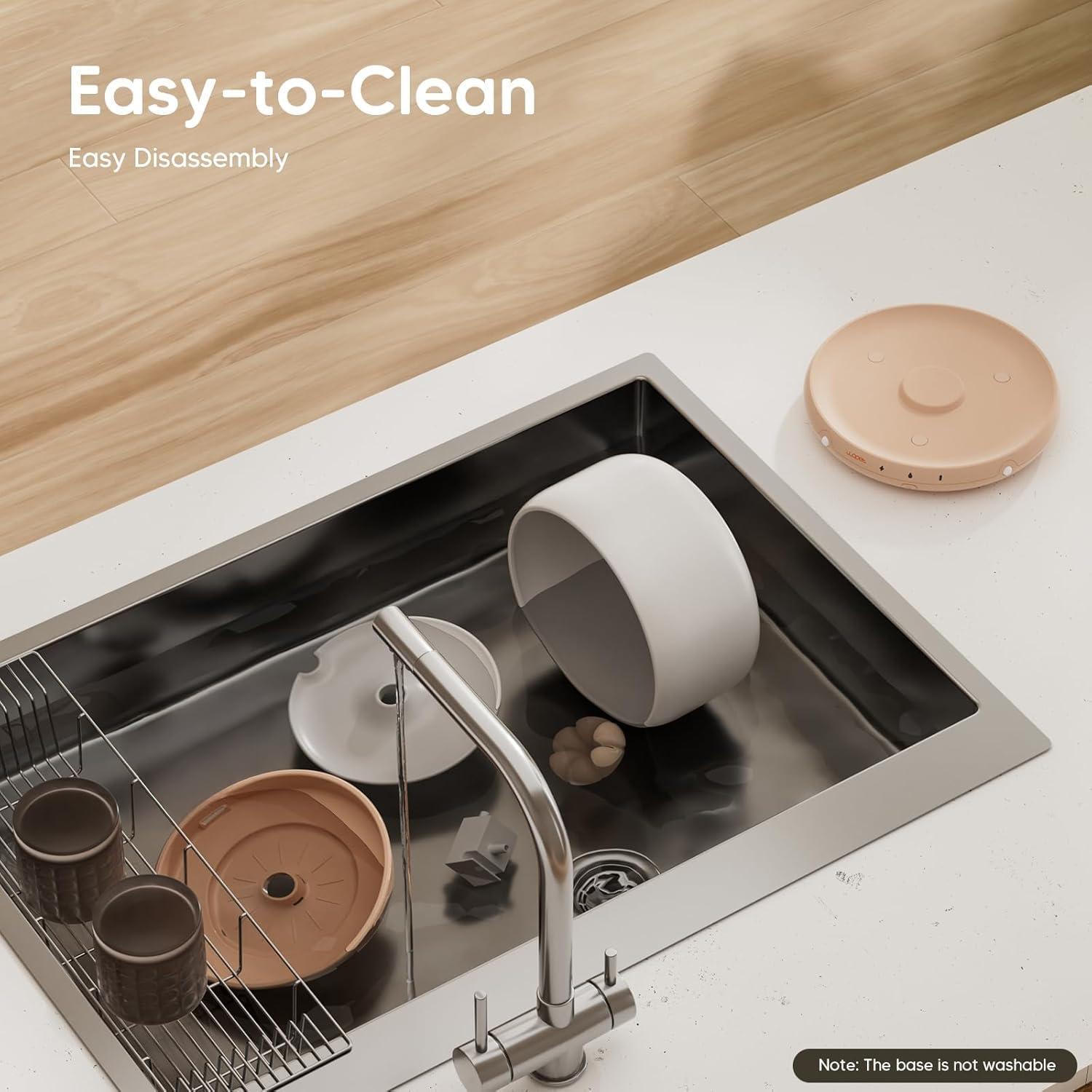 Fuente de Agua Cerámica Inalámbrica WOPET 3L para Gatos y Perros