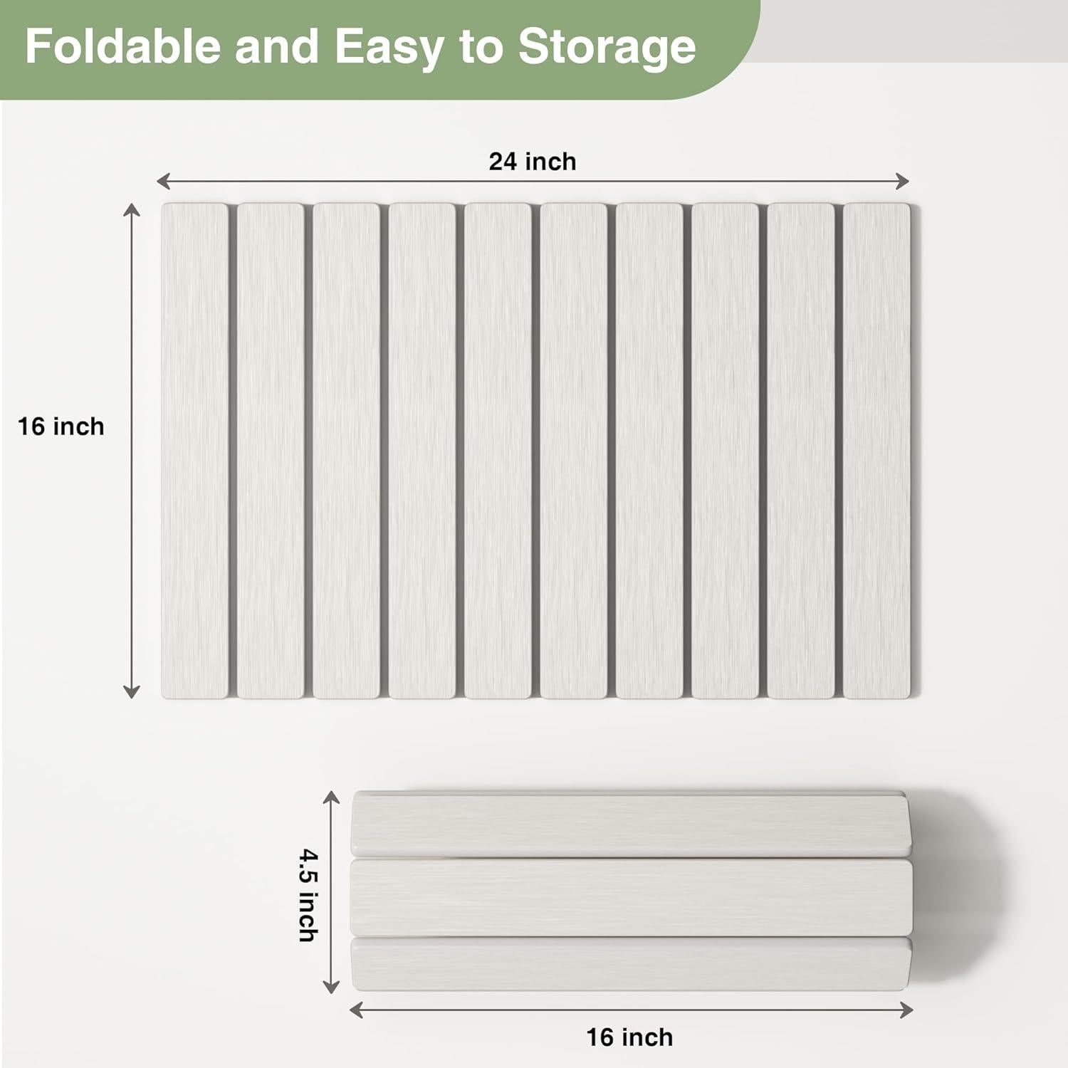 Alfombrilla de Secado de Platos Ecológica GuanQiao 61x40.6cm