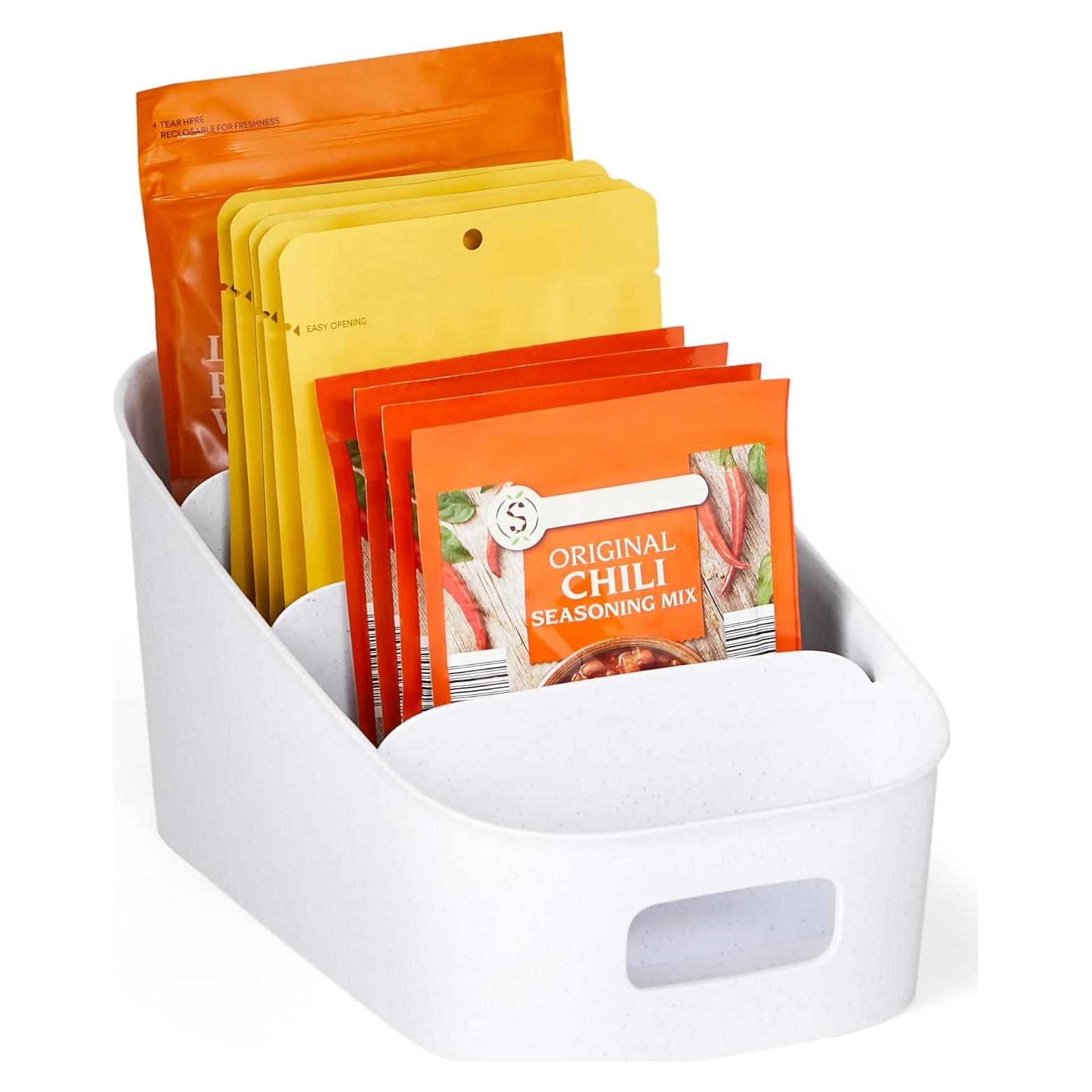 Organizador de Paquetes YouCopia ShelfBin 4 Niveles Blanco