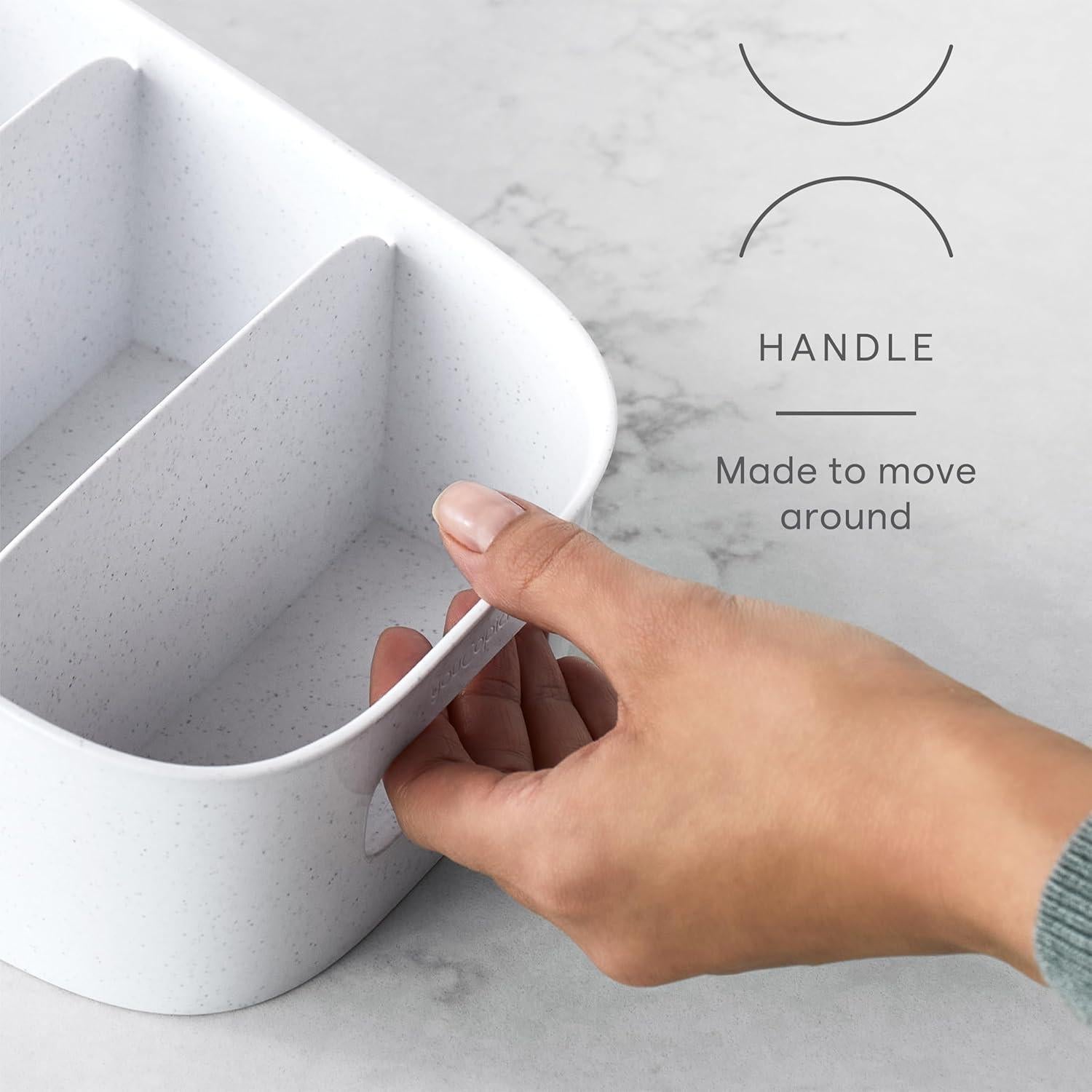 Organizador de Paquetes YouCopia ShelfBin 4 Niveles Blanco