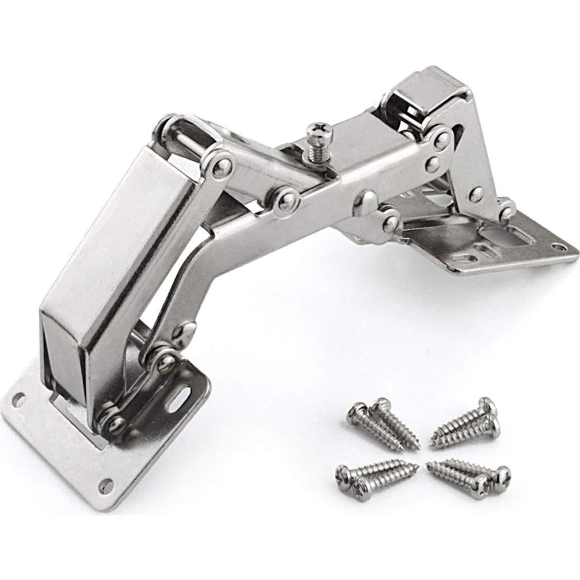 Bisagras de Gabinete Hidráulicas WANLIAN 170° Acero Inoxidable