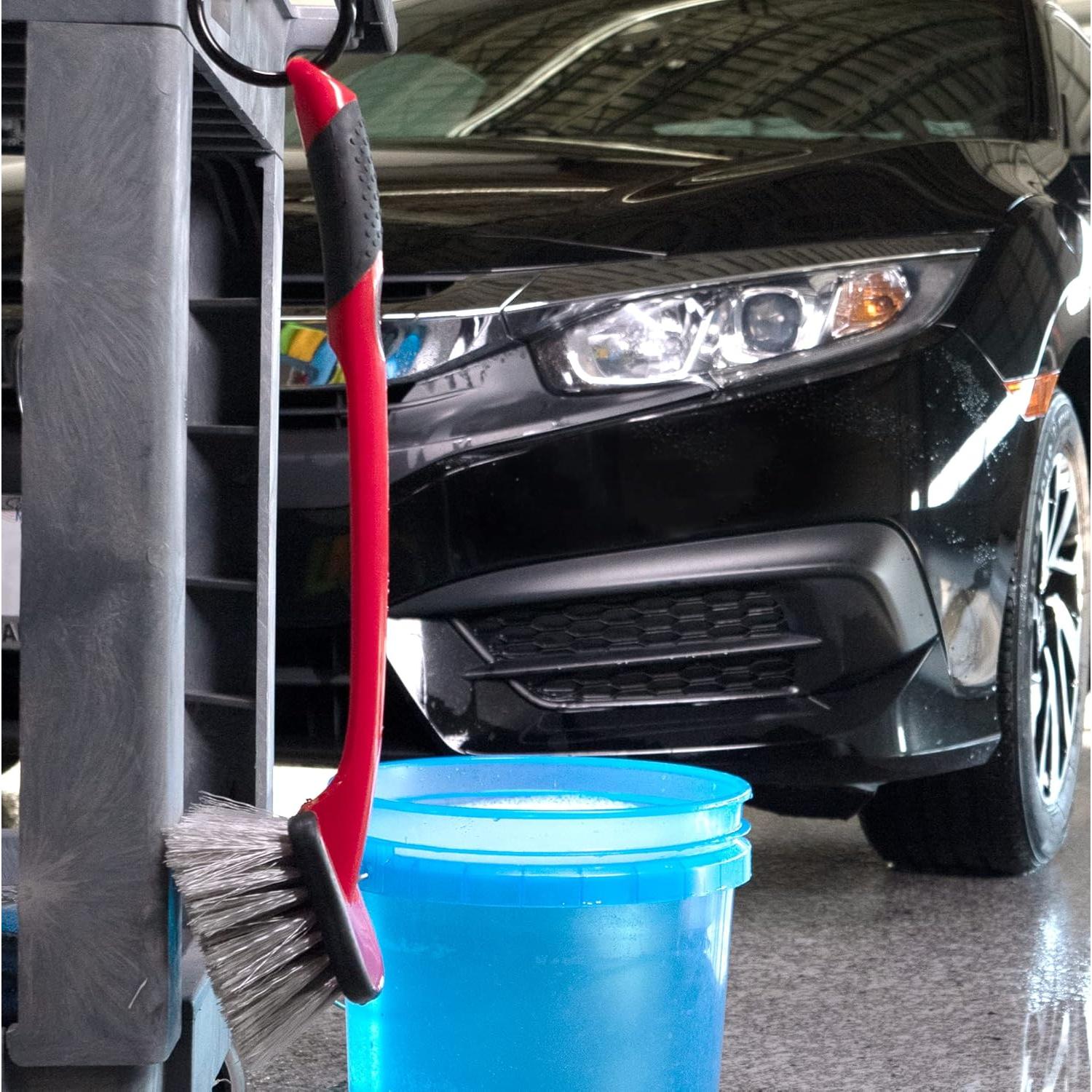 Cepillo de Mango Largo Mothers 155800 para Ruedas y Parachoques