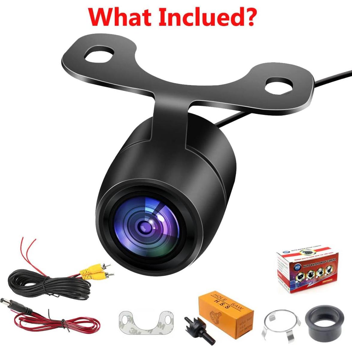 Cámara de Reversa Automática PTOHYU HD a Prueba de Agua