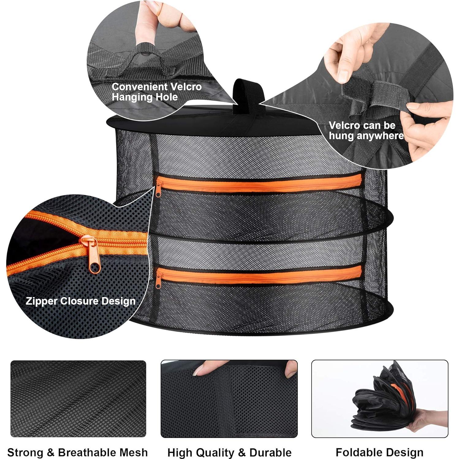 Estante Secador de Hierbas Desy & Feeci 2 Capas 60 cm Plegable